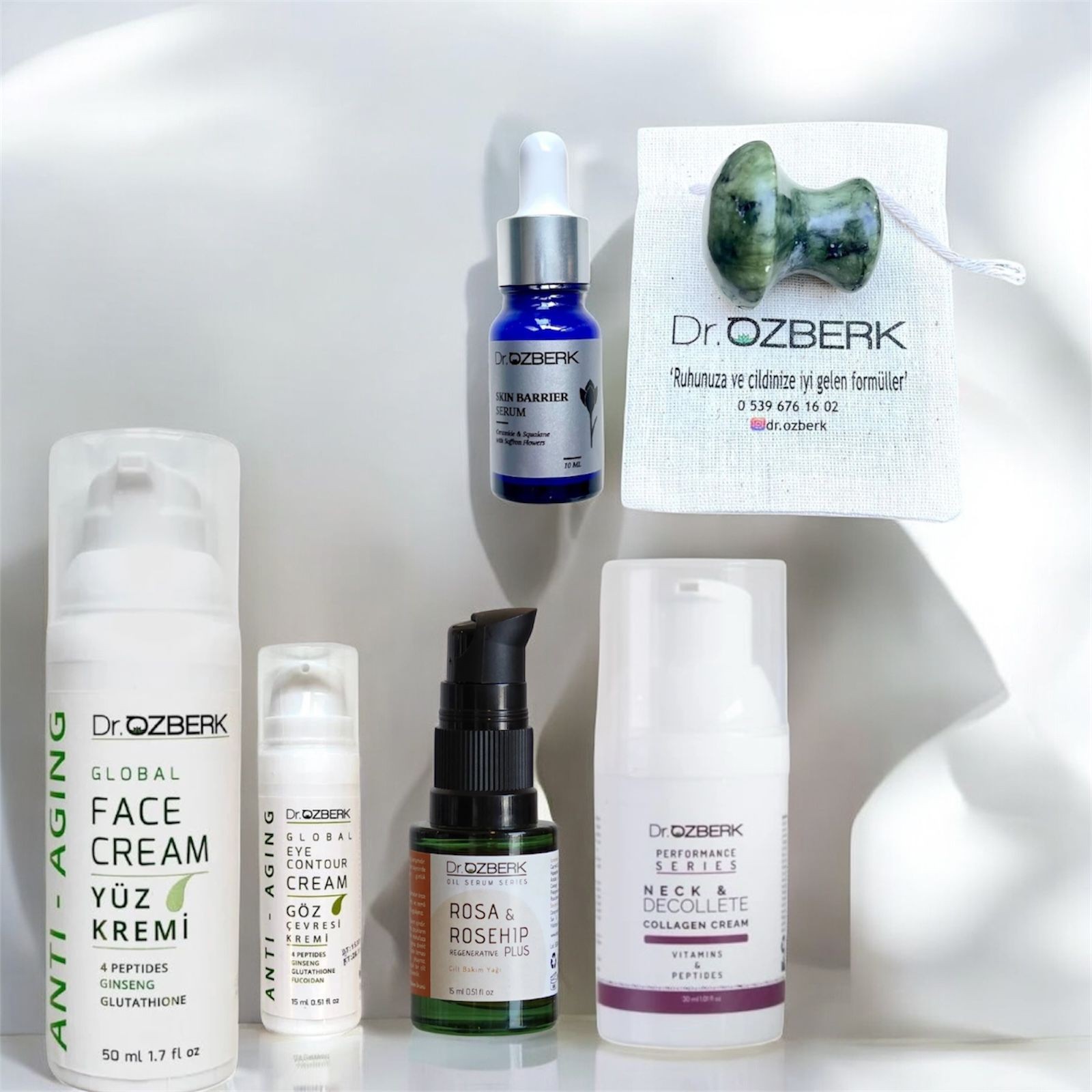 Anti-Aging  Yüz- Göz -Boyun & Dekolte   Bakım Seti 
