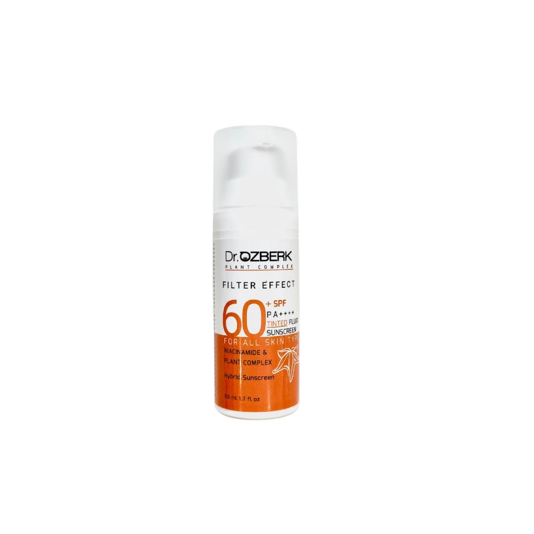 Renkli Güneş Koruyucu Filter Effect Sun Screan SPF 60 +++