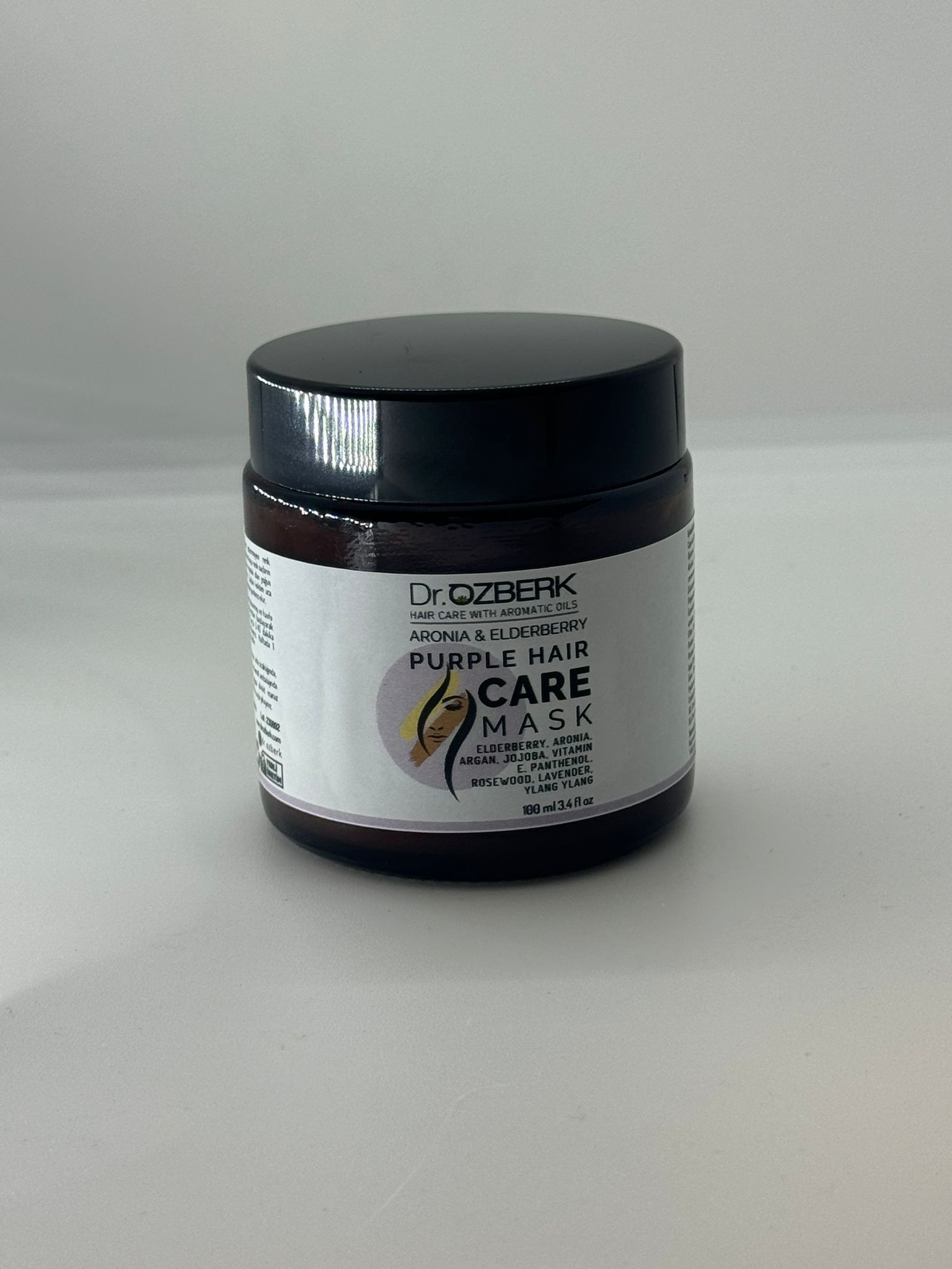 Purple Hair Care Mask  Aronia & Elderberry Mor Saç Maskesi