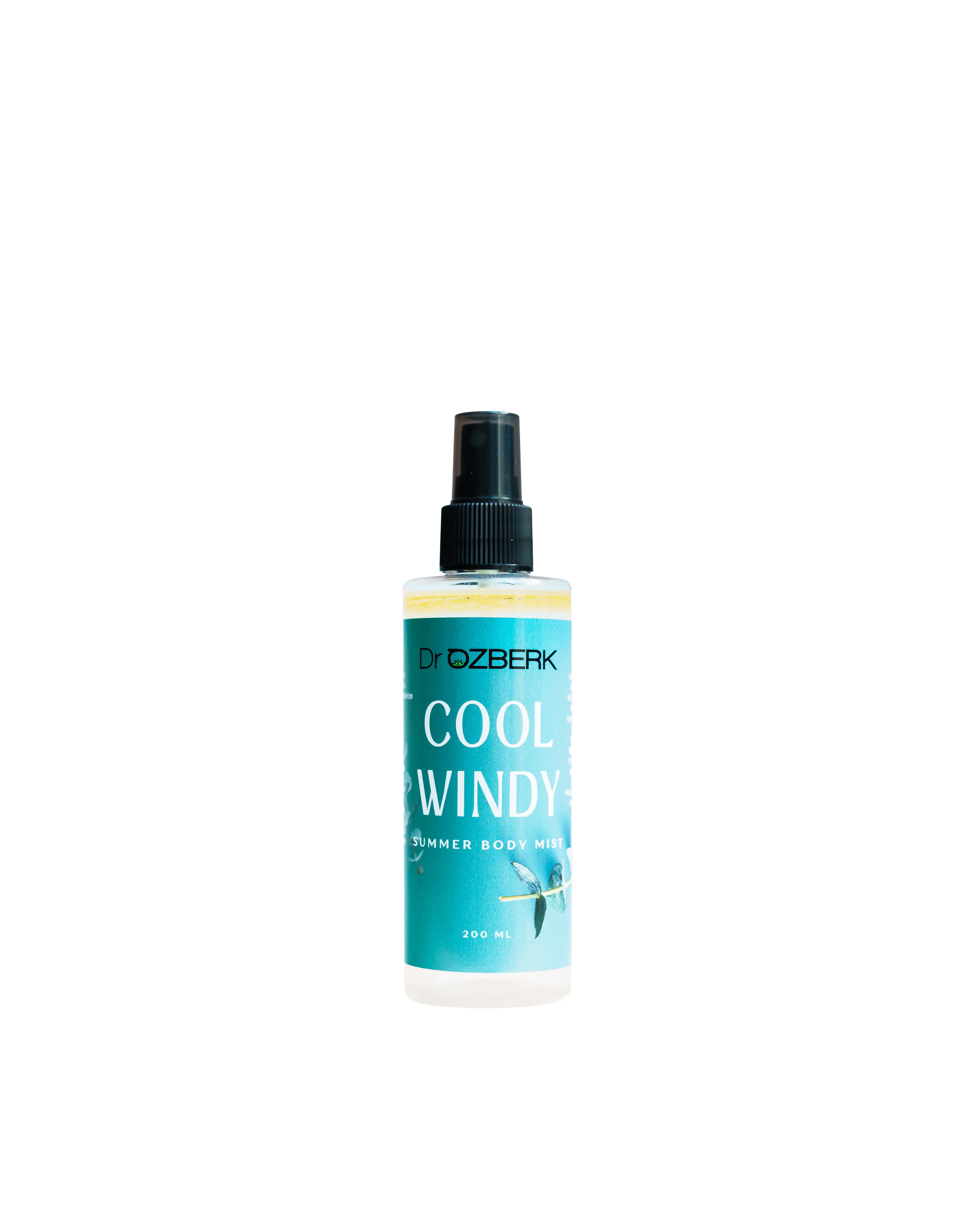 Cool Windy Summer Body Toner 200 mL. Koruyucu Vücut Spreyi.