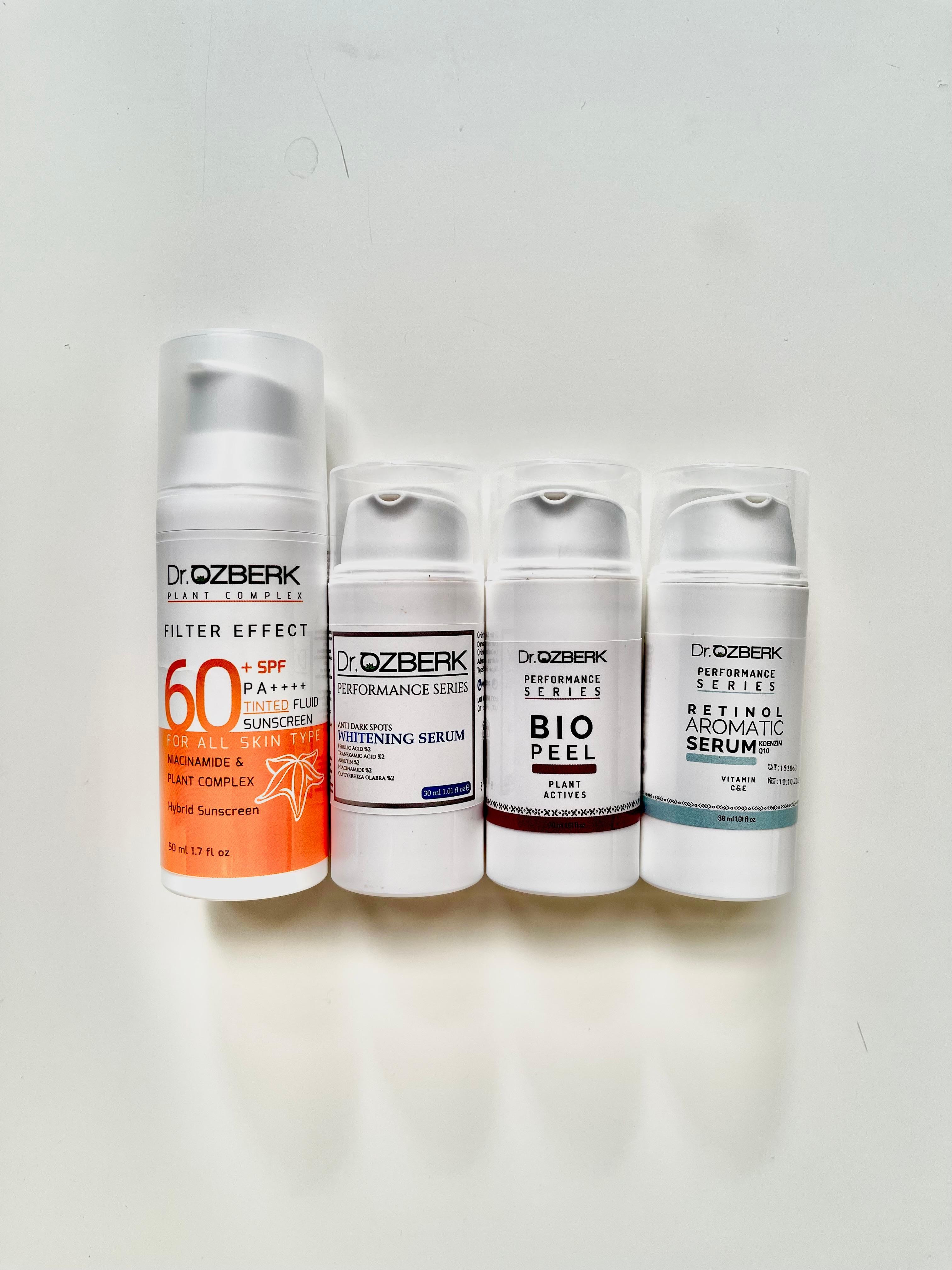 Lekeye Yatkın Ciltler İçin Yenileyici Serum Ve Güneş Koruma  Seti
