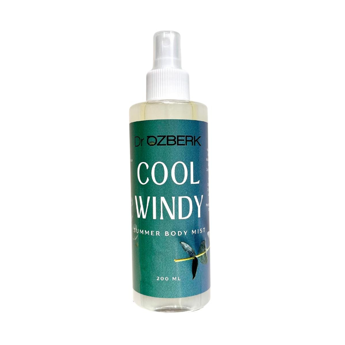 Cool Windy Summer Body Toner 200 mL. Koruyucu Vücut Spreyi.