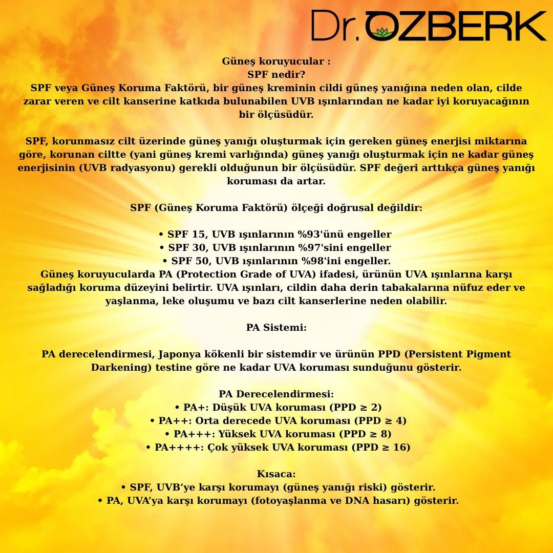 Mineral Bazlı Güneş Koruyucu Krem 