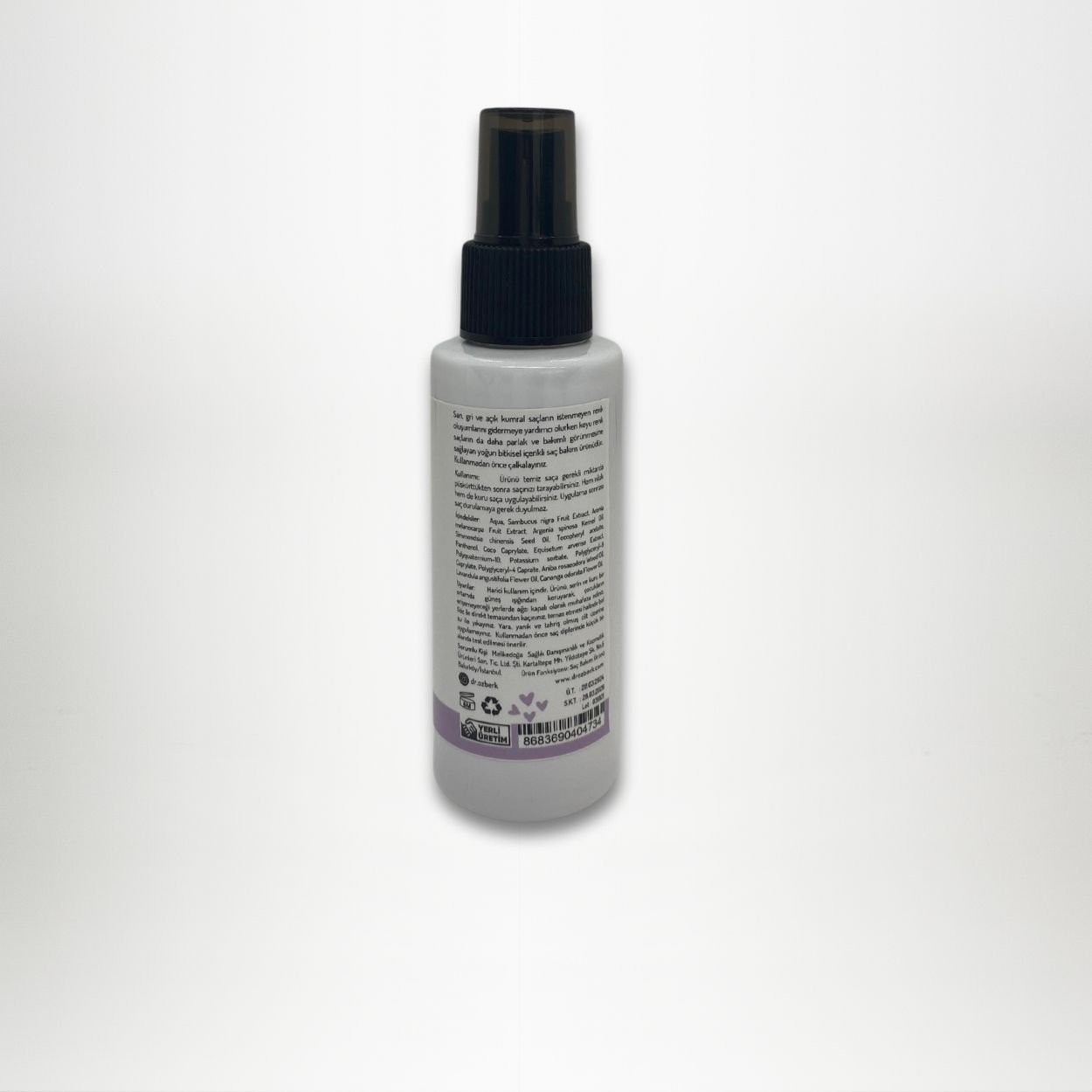 Purple Hair Care Spray  -  Mor Saç Spreyi 100 mL