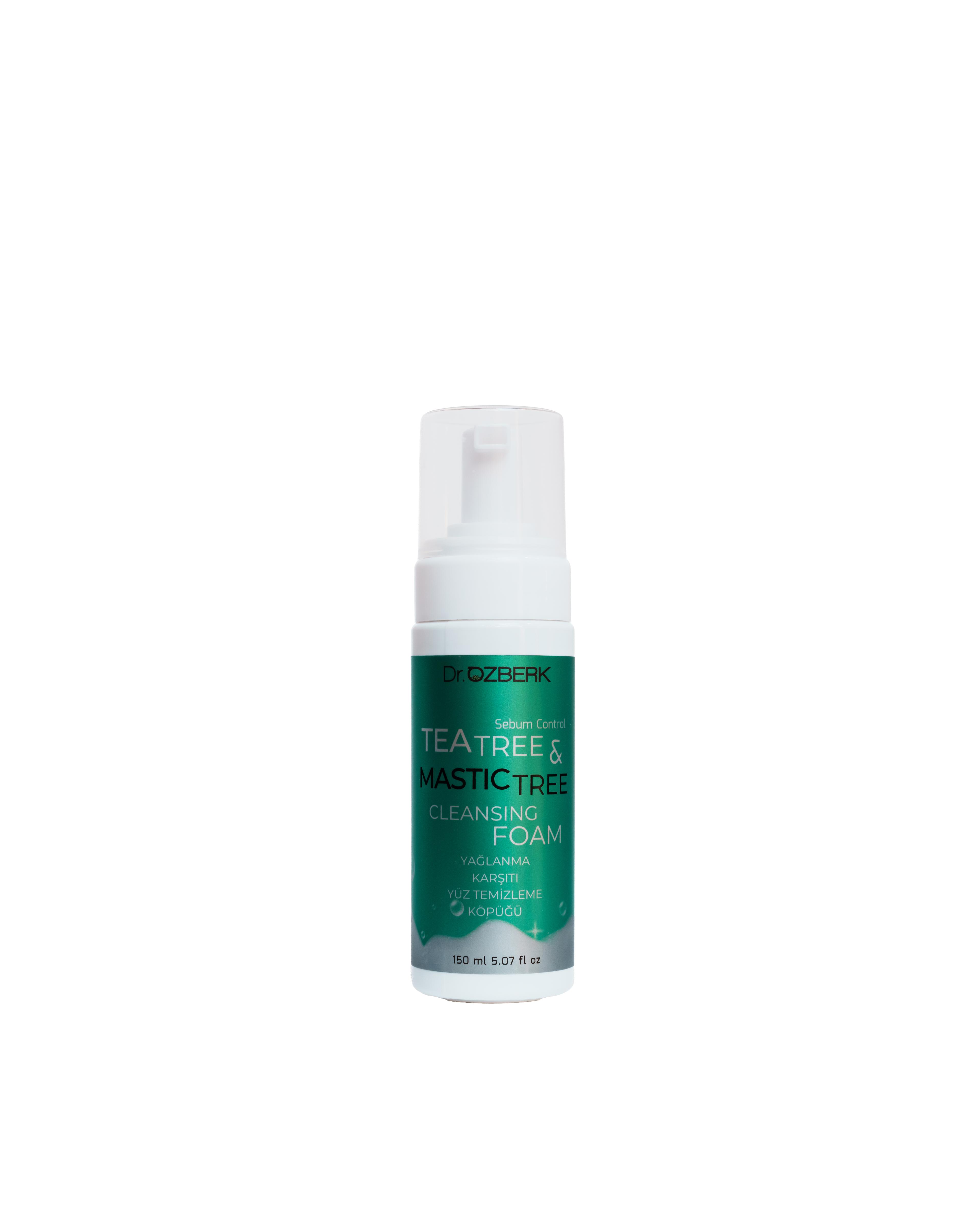 Yağlanma Karşıtı Yüz Temizleme Köpüğü Sebum Control Tea Tree Mastic Cleansing Foam