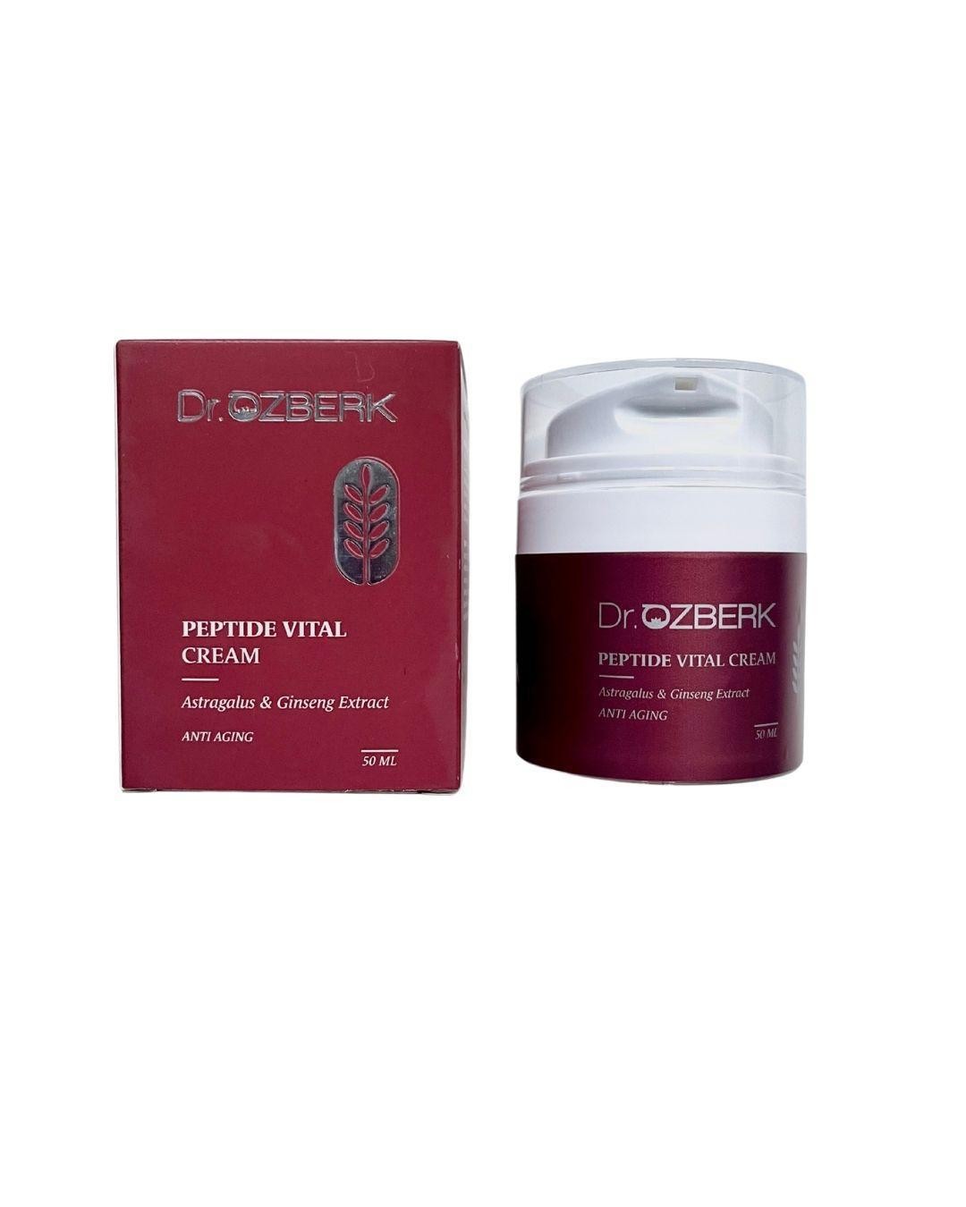 Peptide Vital Cream -Astragalus &Ginseng Extract Anti-Aging 