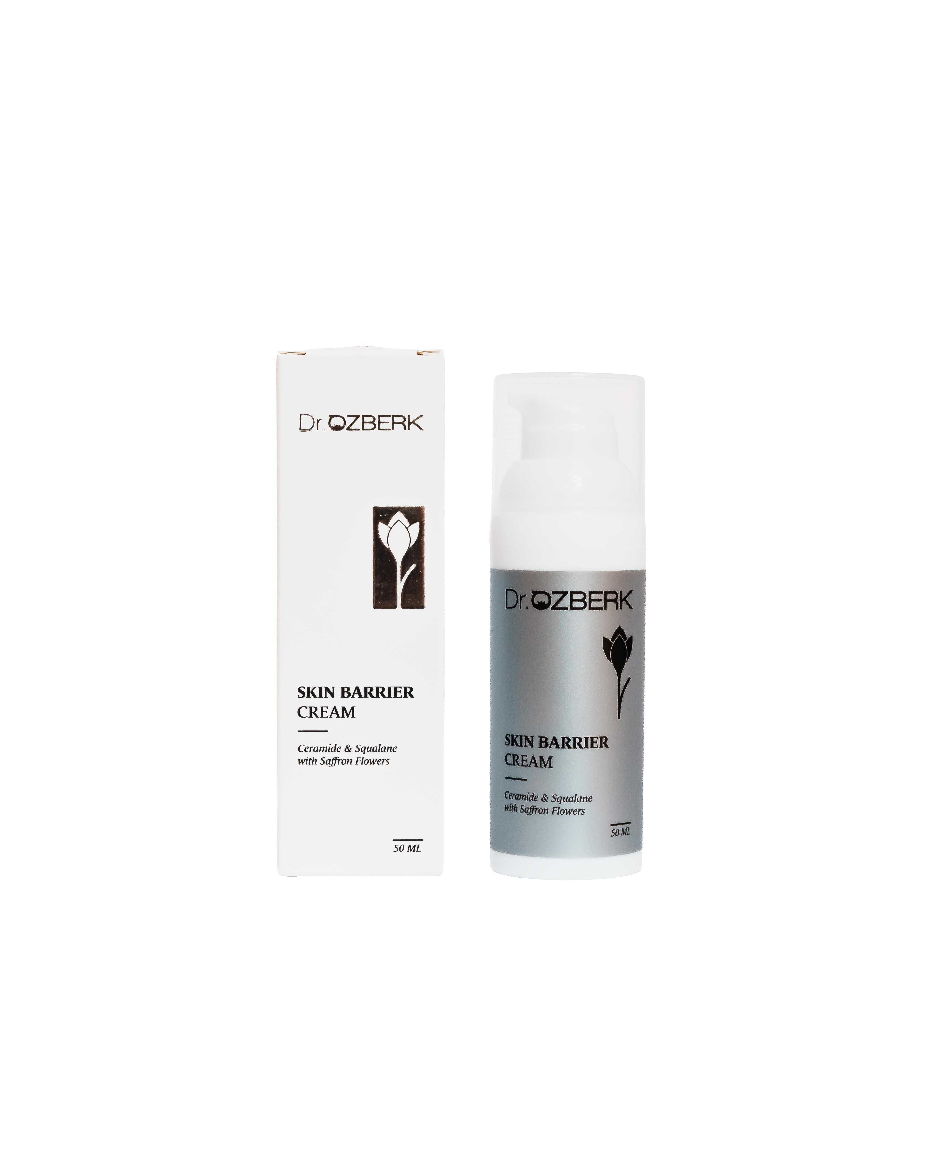 Skin Barrier Cream  |  Ceramide & Squalane with Saffron Flowers 50 mL  (Seramid, Squalan ve safran içeren hassas ciltlere özel krem )