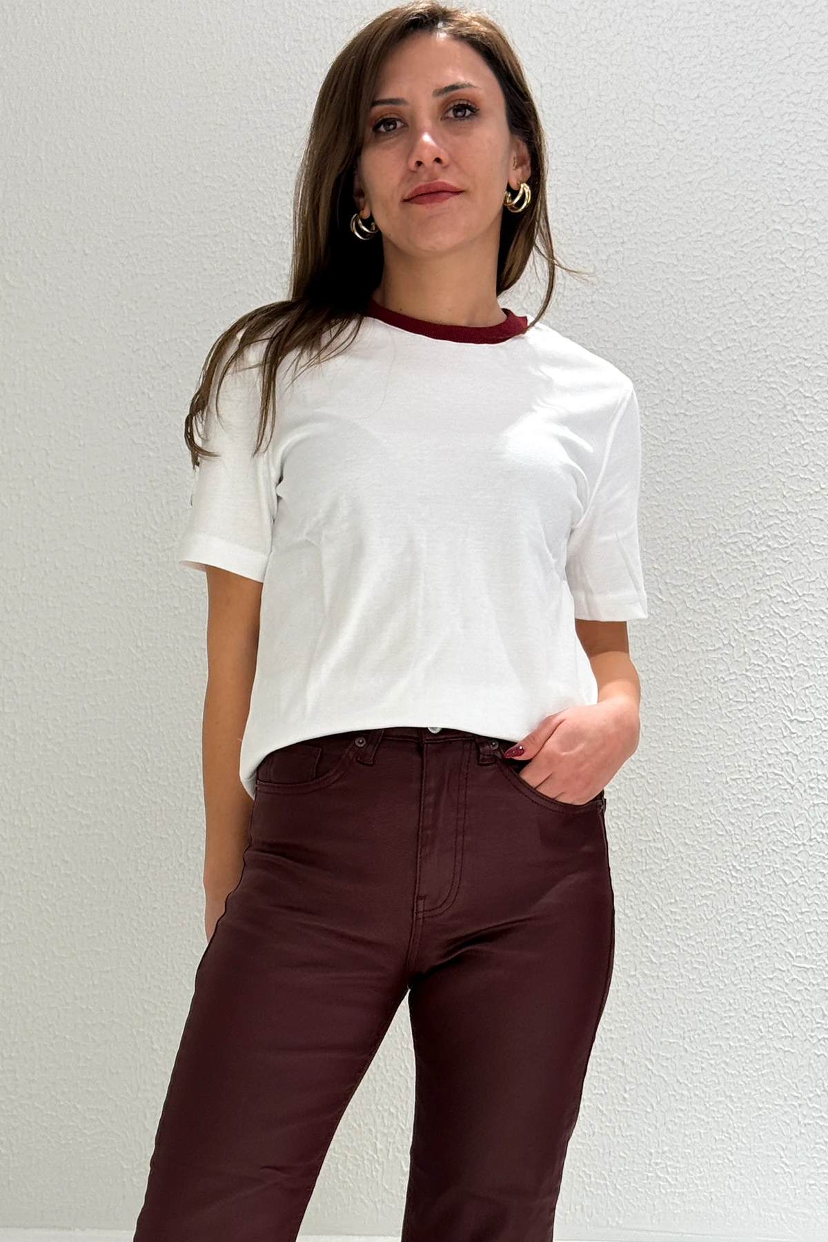 TERS RİBANA T-SHIRT