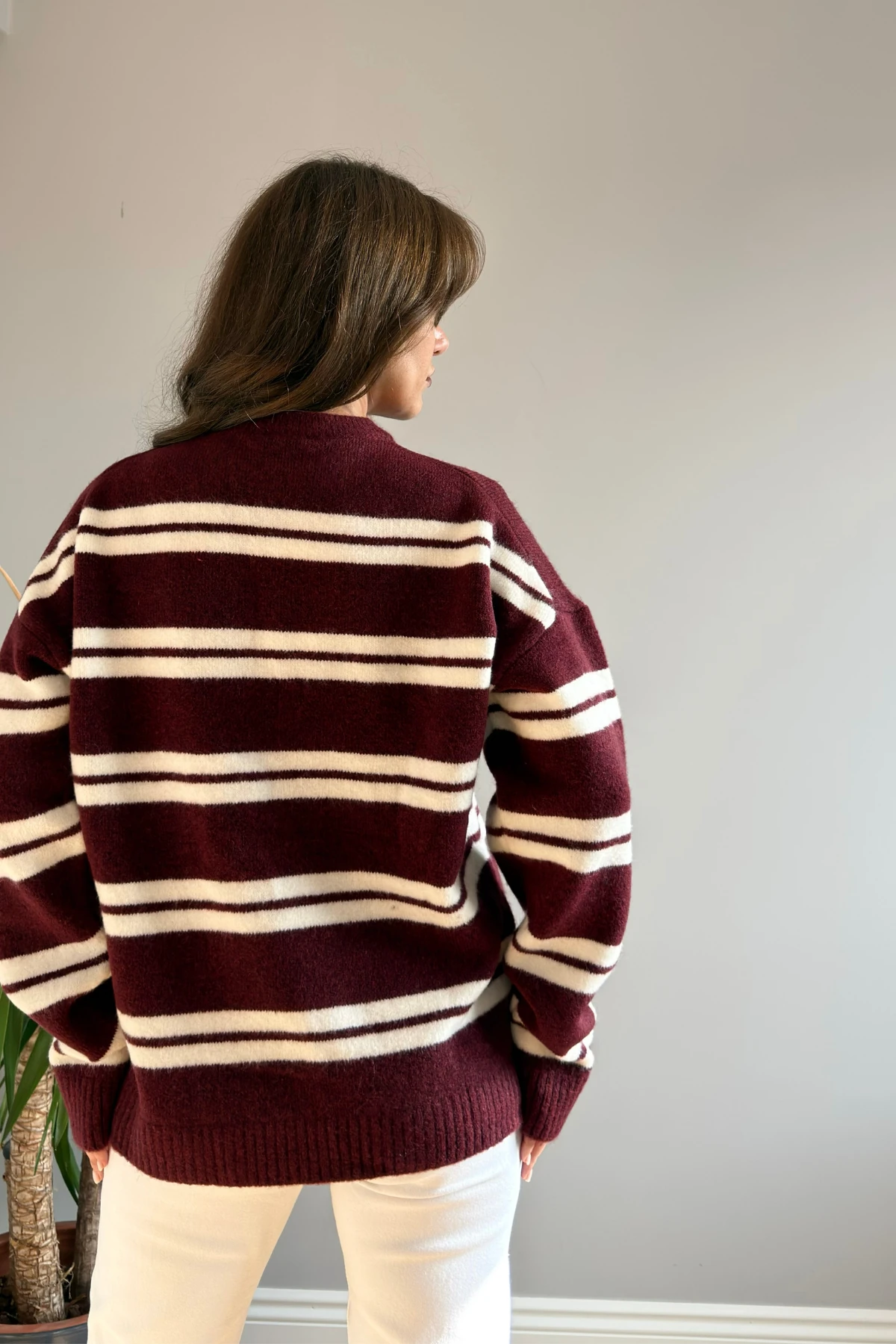 ÇİZGİLİ TRİKO KAZAK