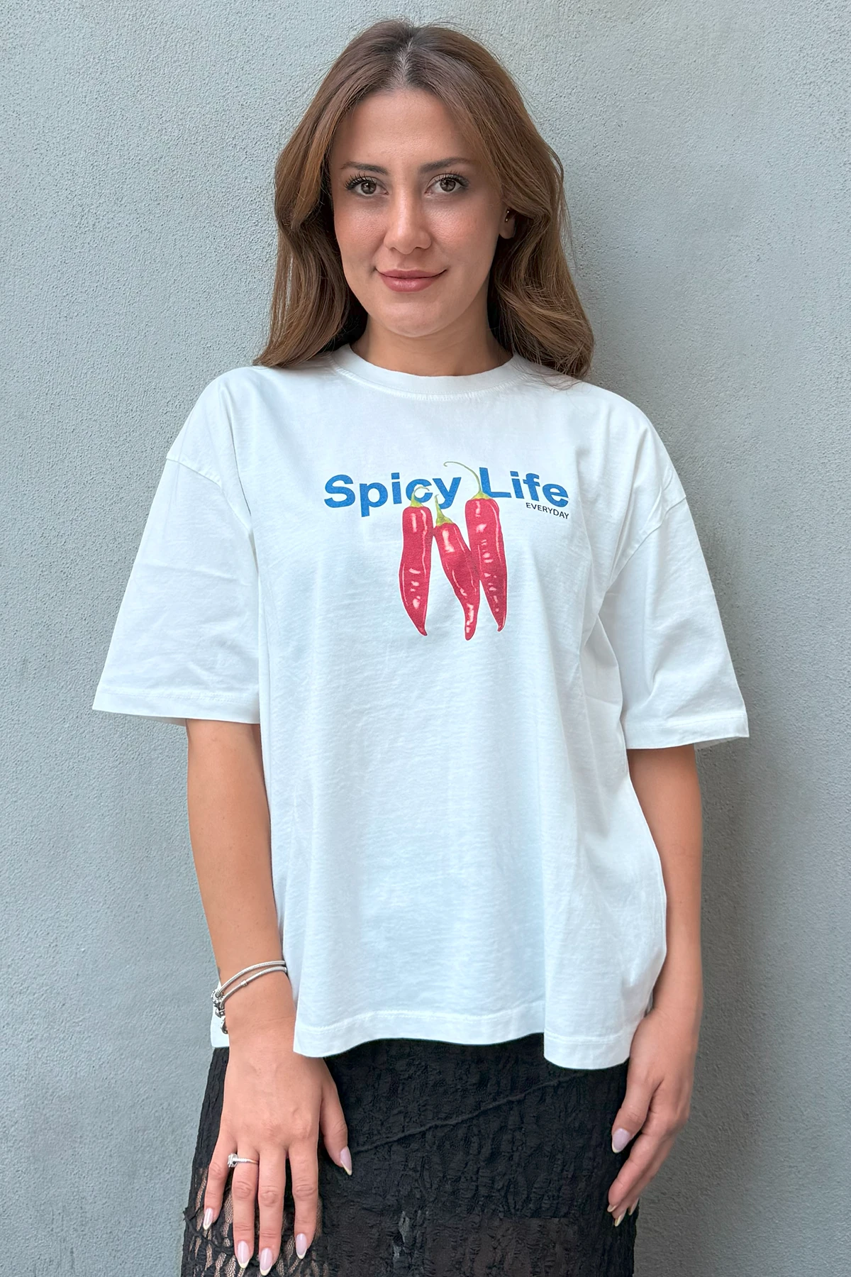 CAPYA BASKILI T-SHIRT