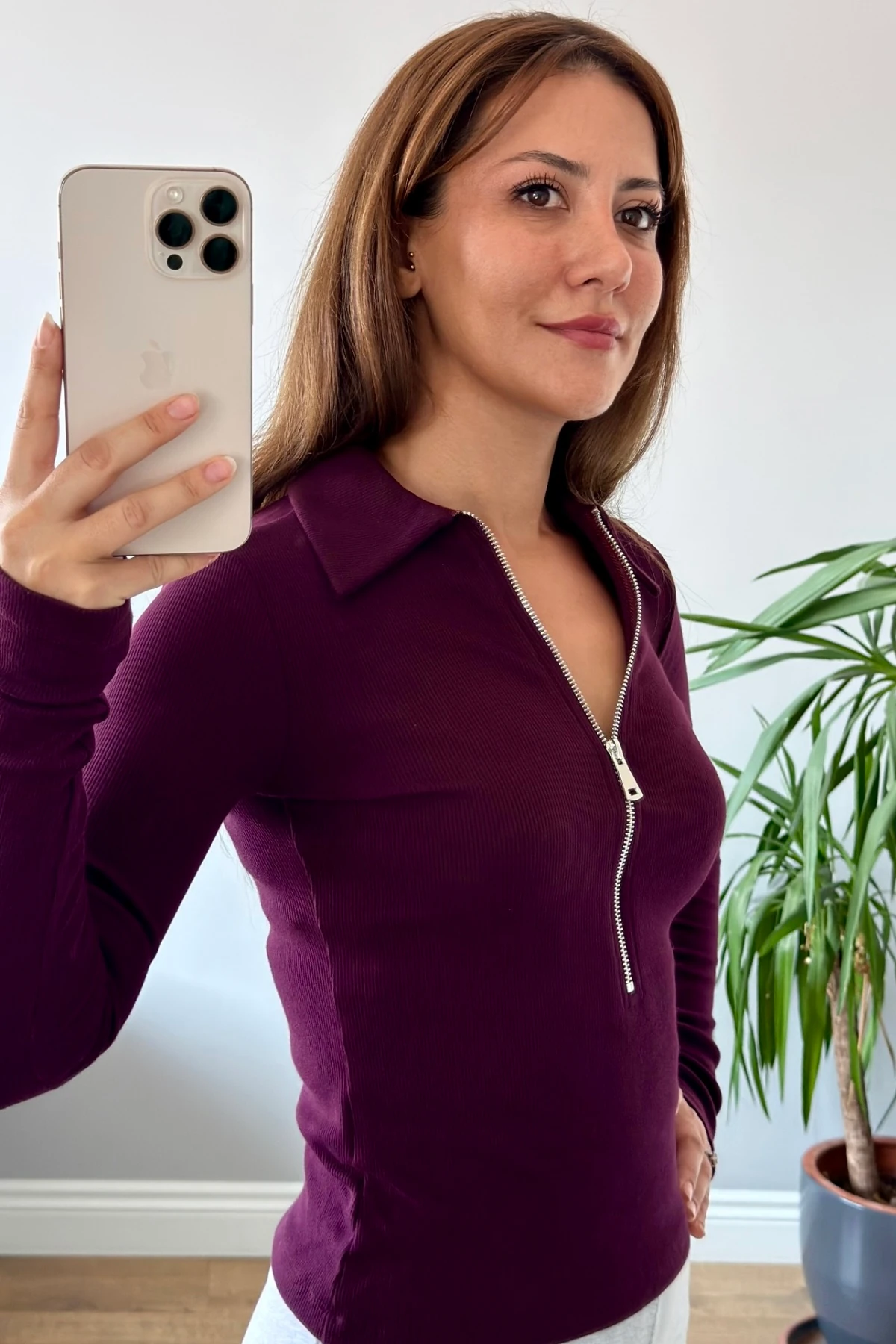 FERMUARLI UZUN KOL BODY