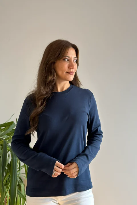 FİT BASİC BLUZ - Lacivert