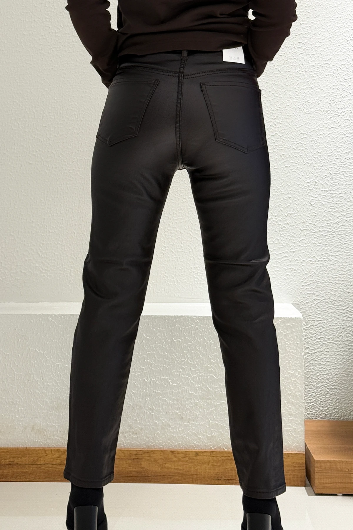 KAPLAMALI BOYFİT PANTALON