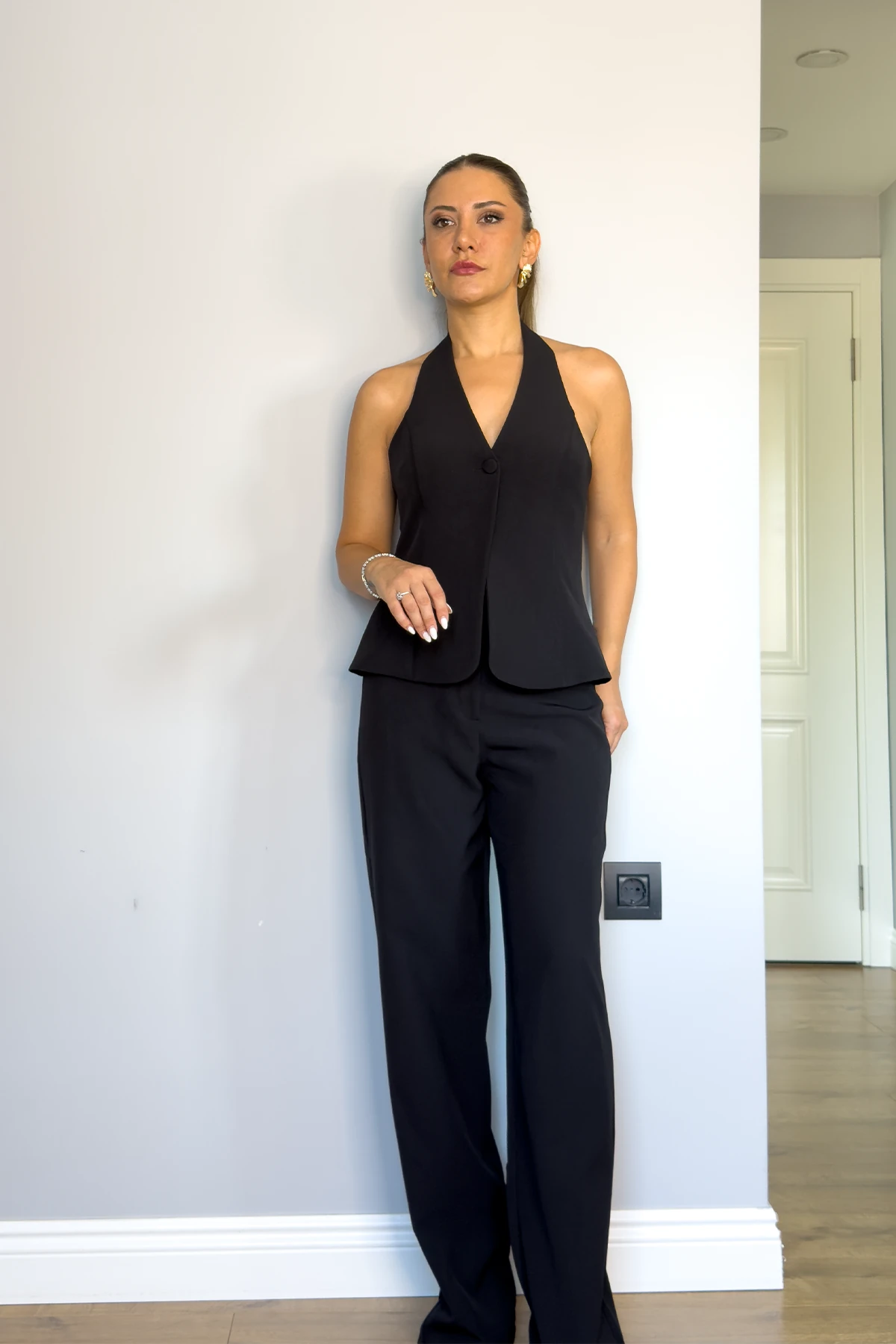 TEK DÜĞMELİ YELEK