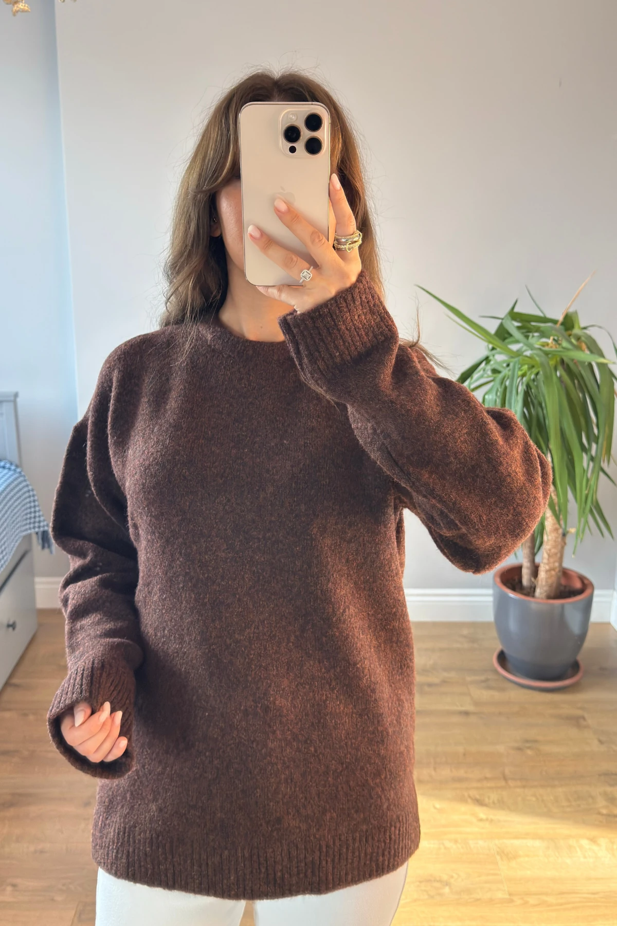 BİSİKLET YAKA KAZAK