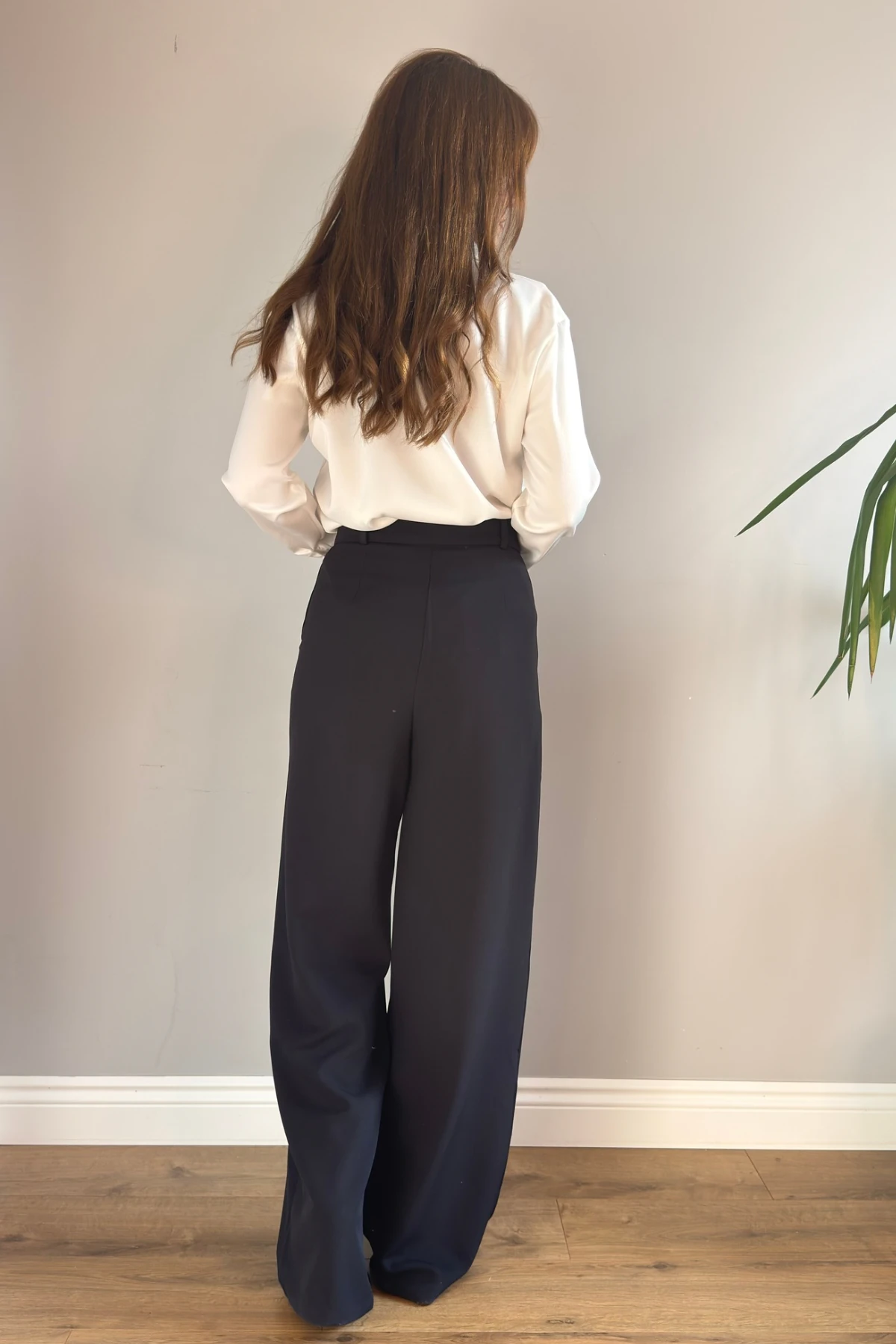 KLASİK DÜZ KESİM PANTOLON - Siyah