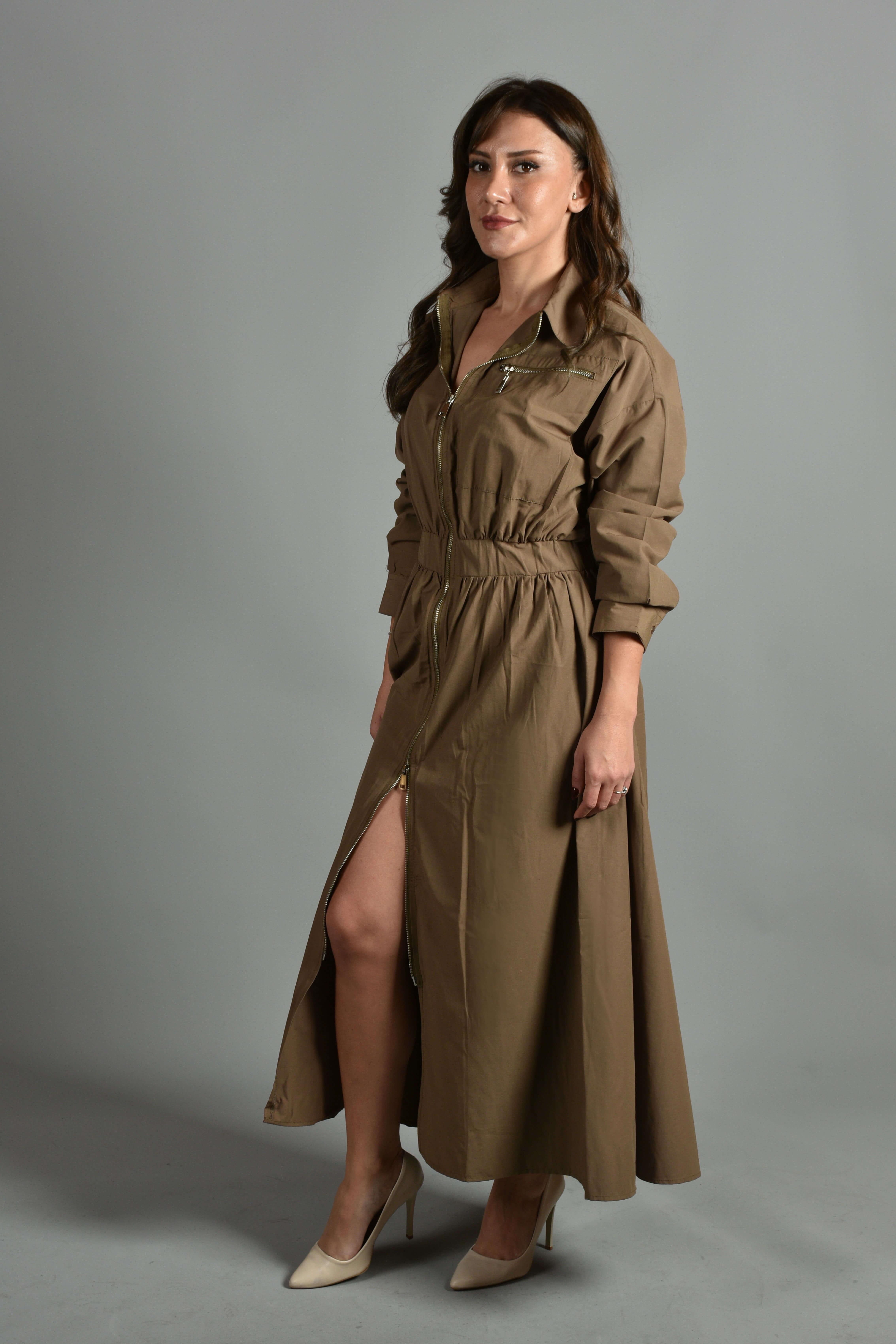 Paraşüt Kumaş Elbise