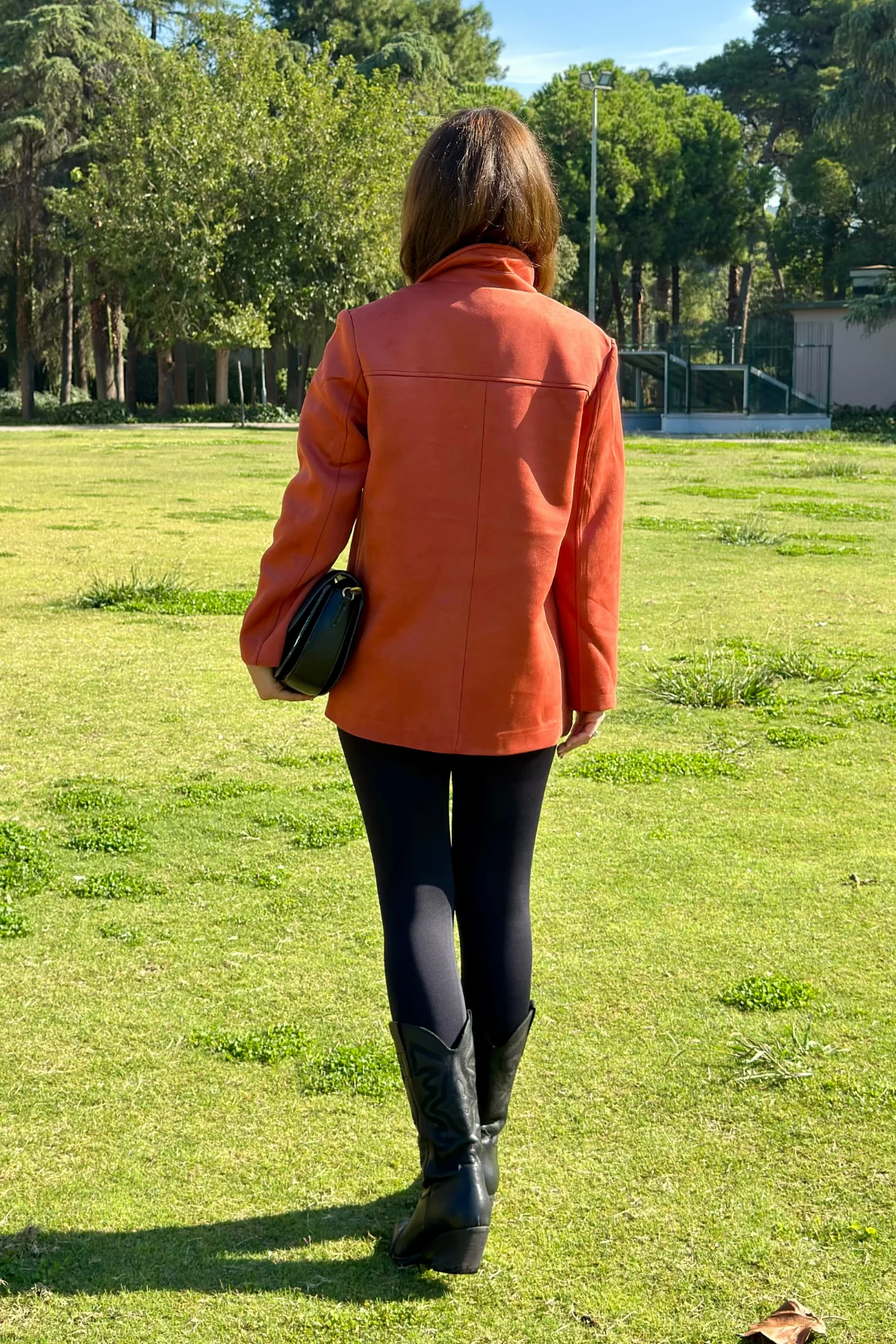 CEP DETAYLI SÜET CEKET