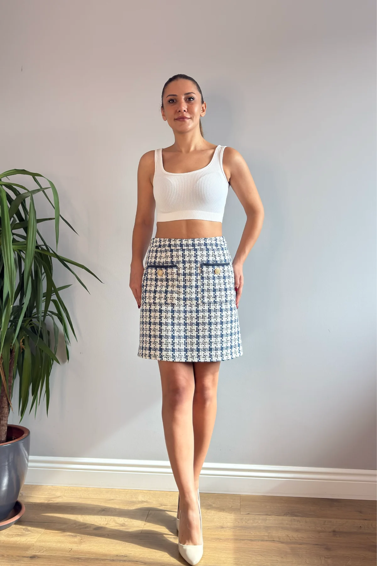 İNDİGO TÜVİT ETEK