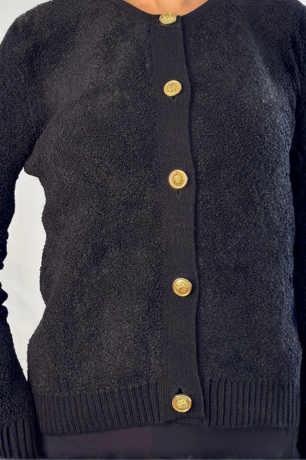 STRAPLEZLİ TRİKO HIRKA