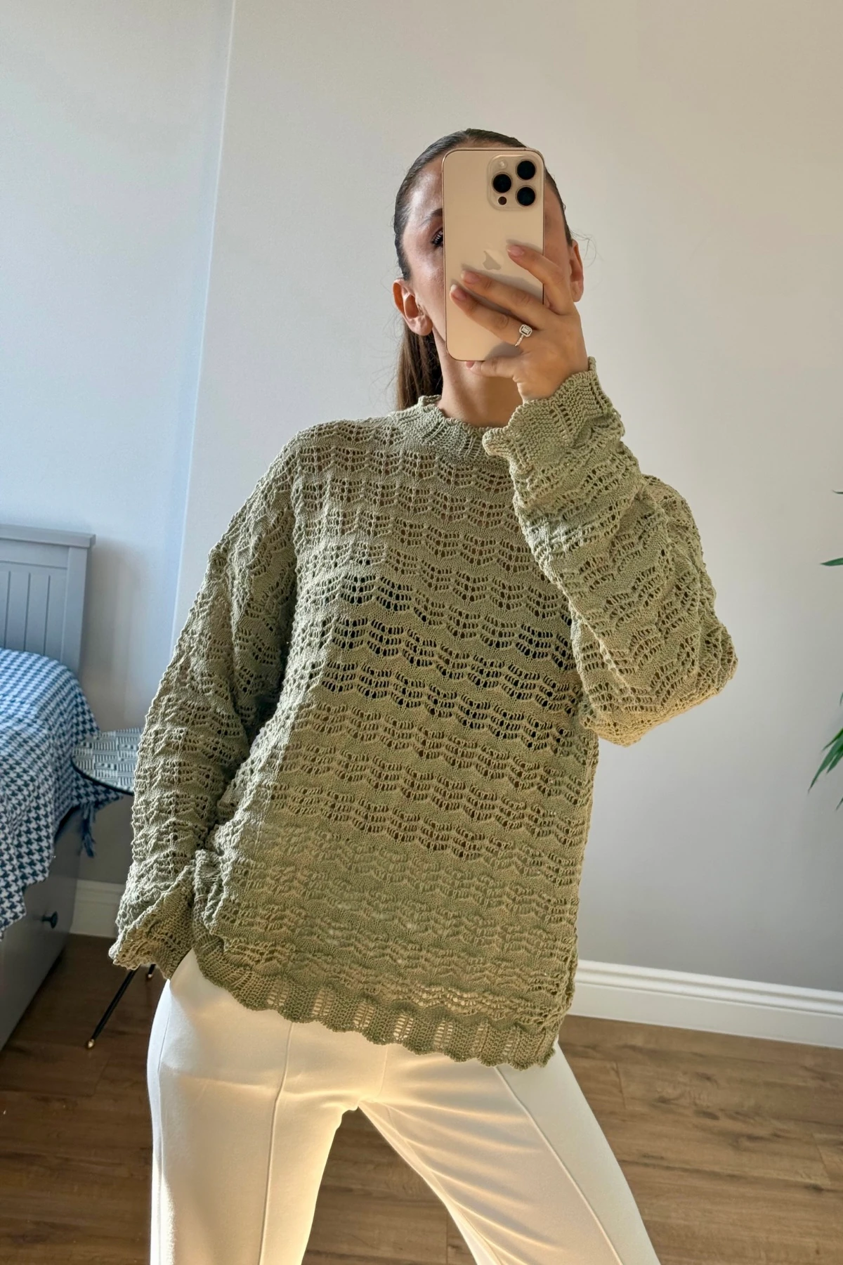 AJURLU TRİKO - Su Yeşili