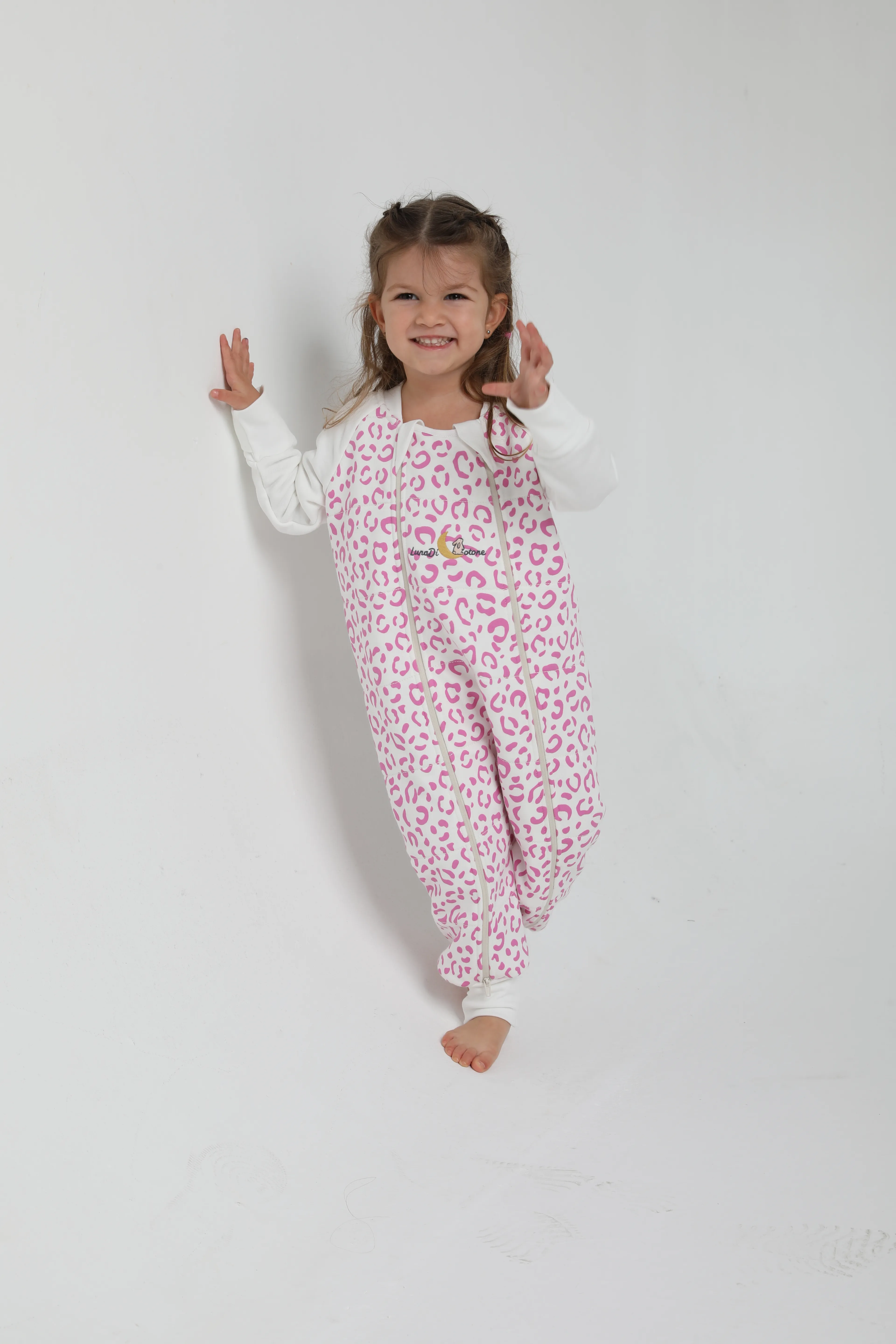 Pembe Leopar 2.0 Tog %100 Pamuk Uyku Tulumu