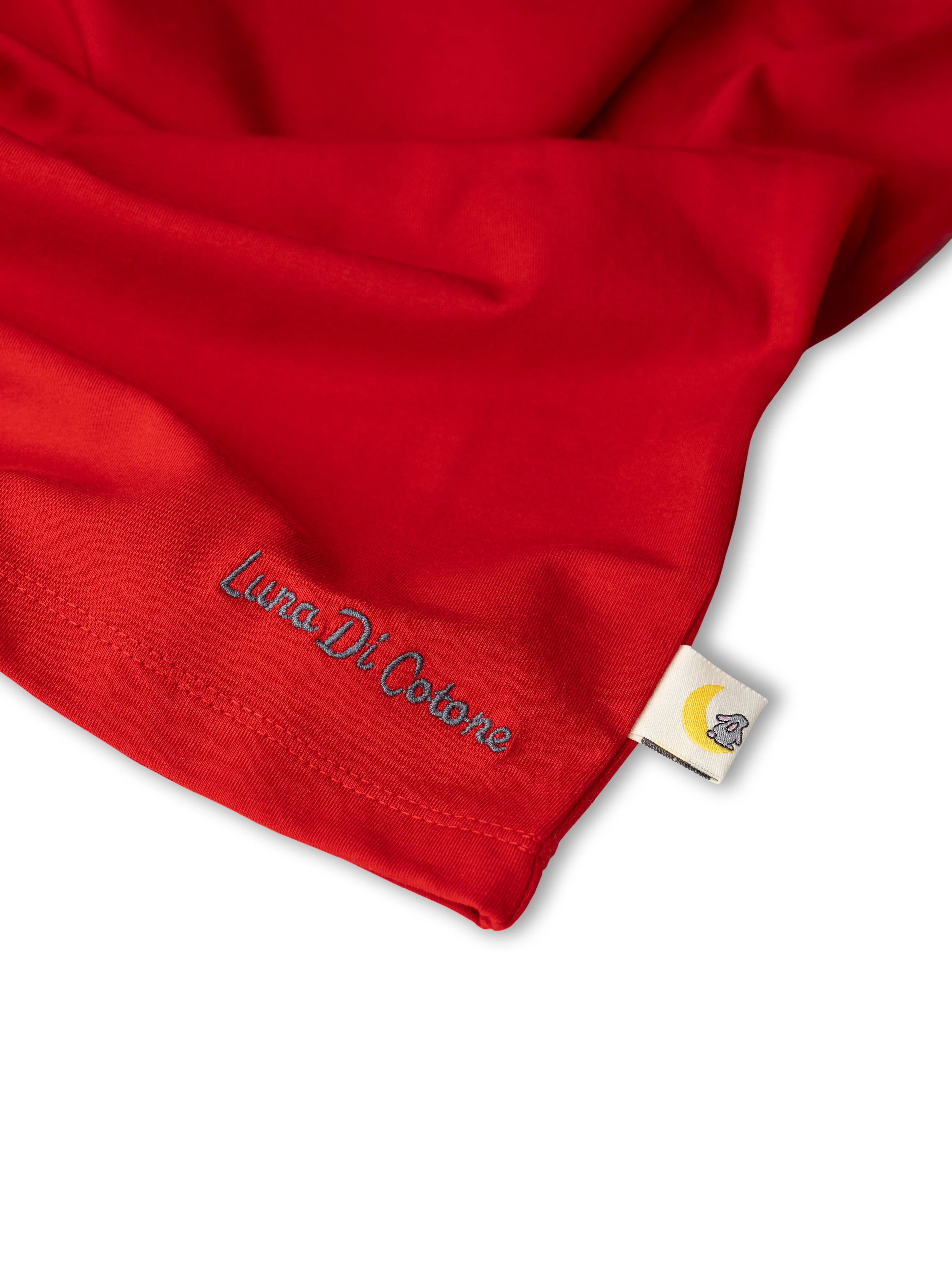 Kırmızı 0.2 Tog Organik Pamuk Gece & Gündüz İkili Takım