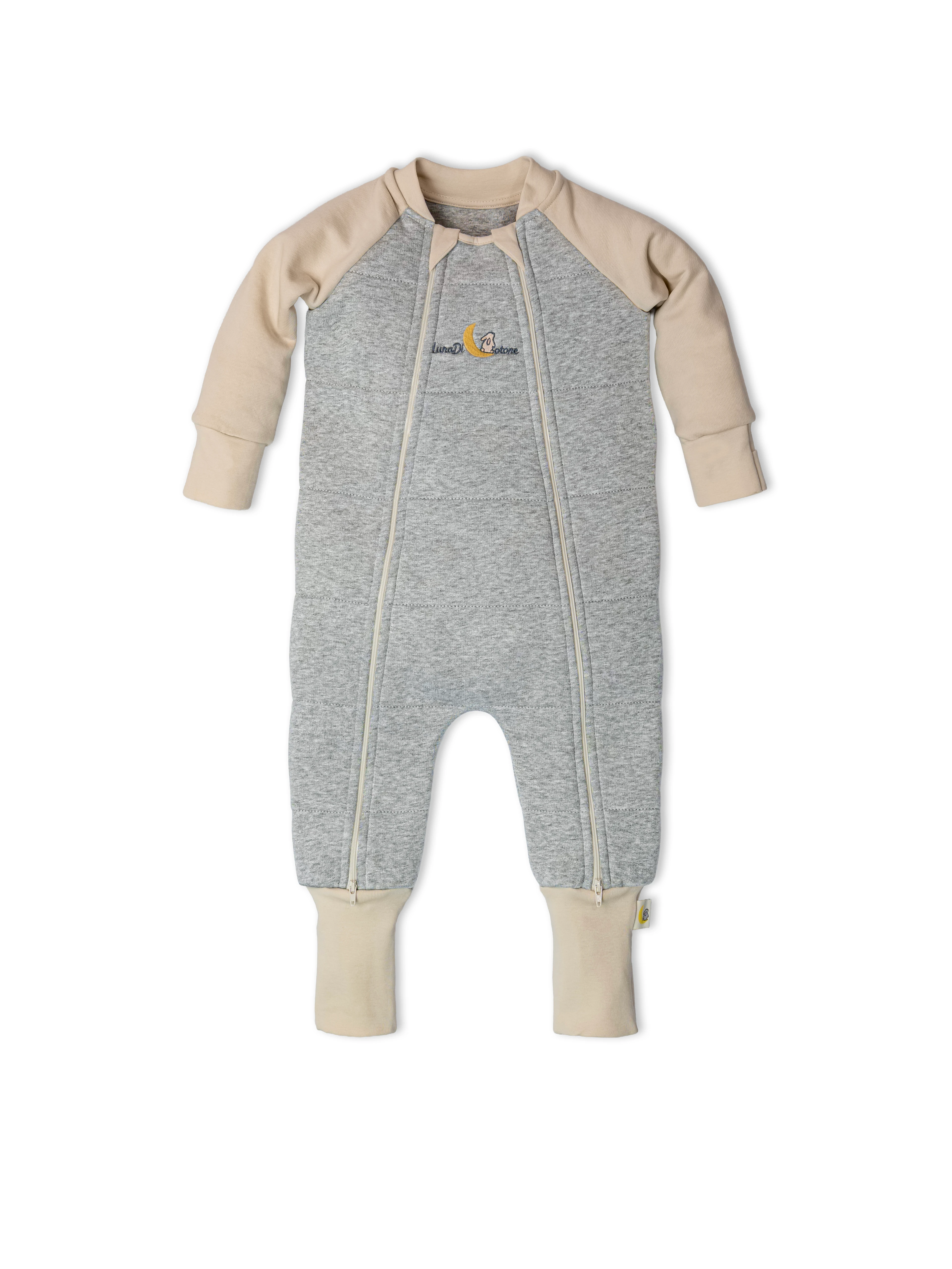 Gri Melanj 2.5 Tog %100 Pamuk Uyku Tulumu