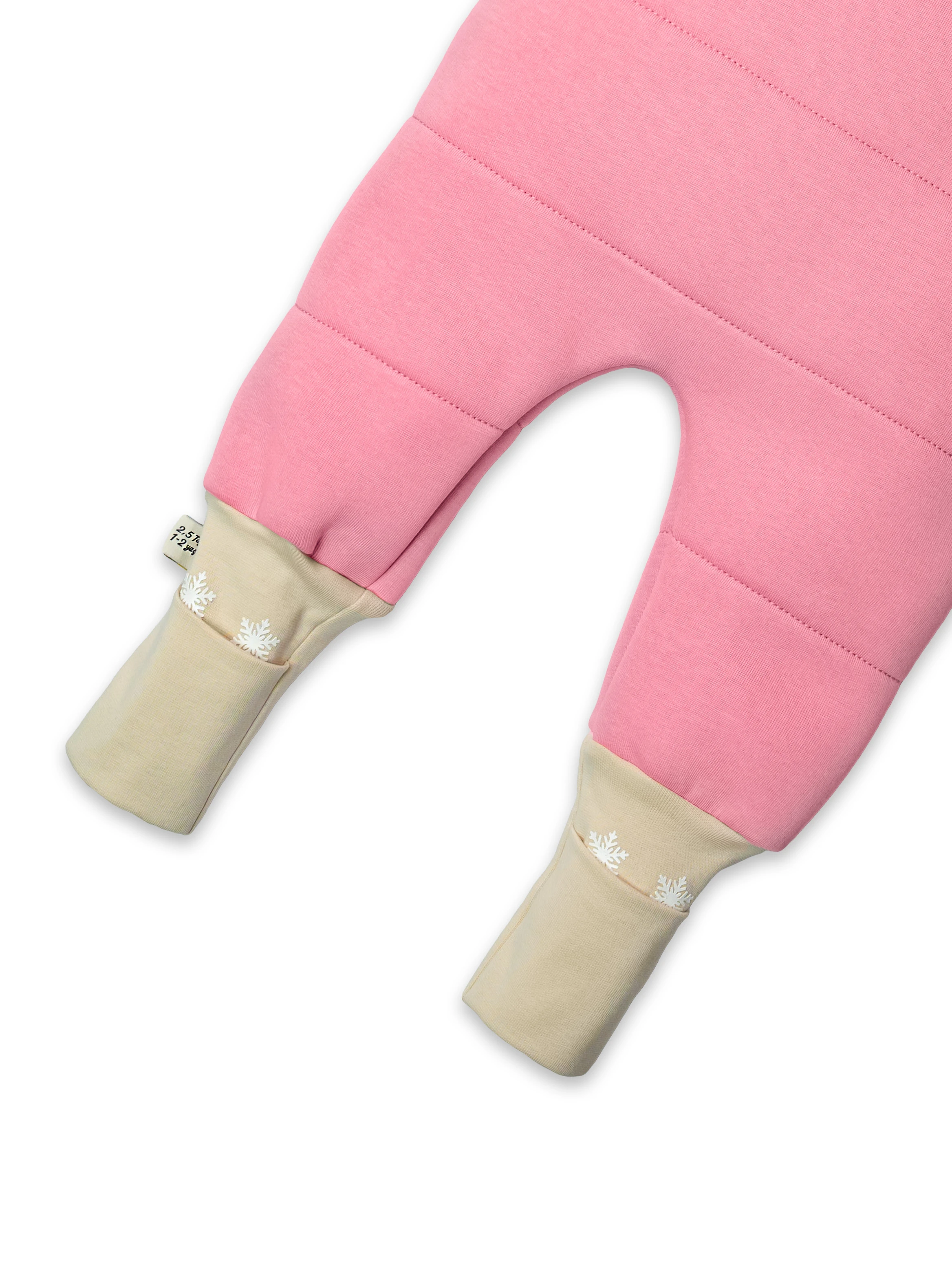 Toz Pembe 2.5 Tog %100 Pamuk Uyku Tulumu