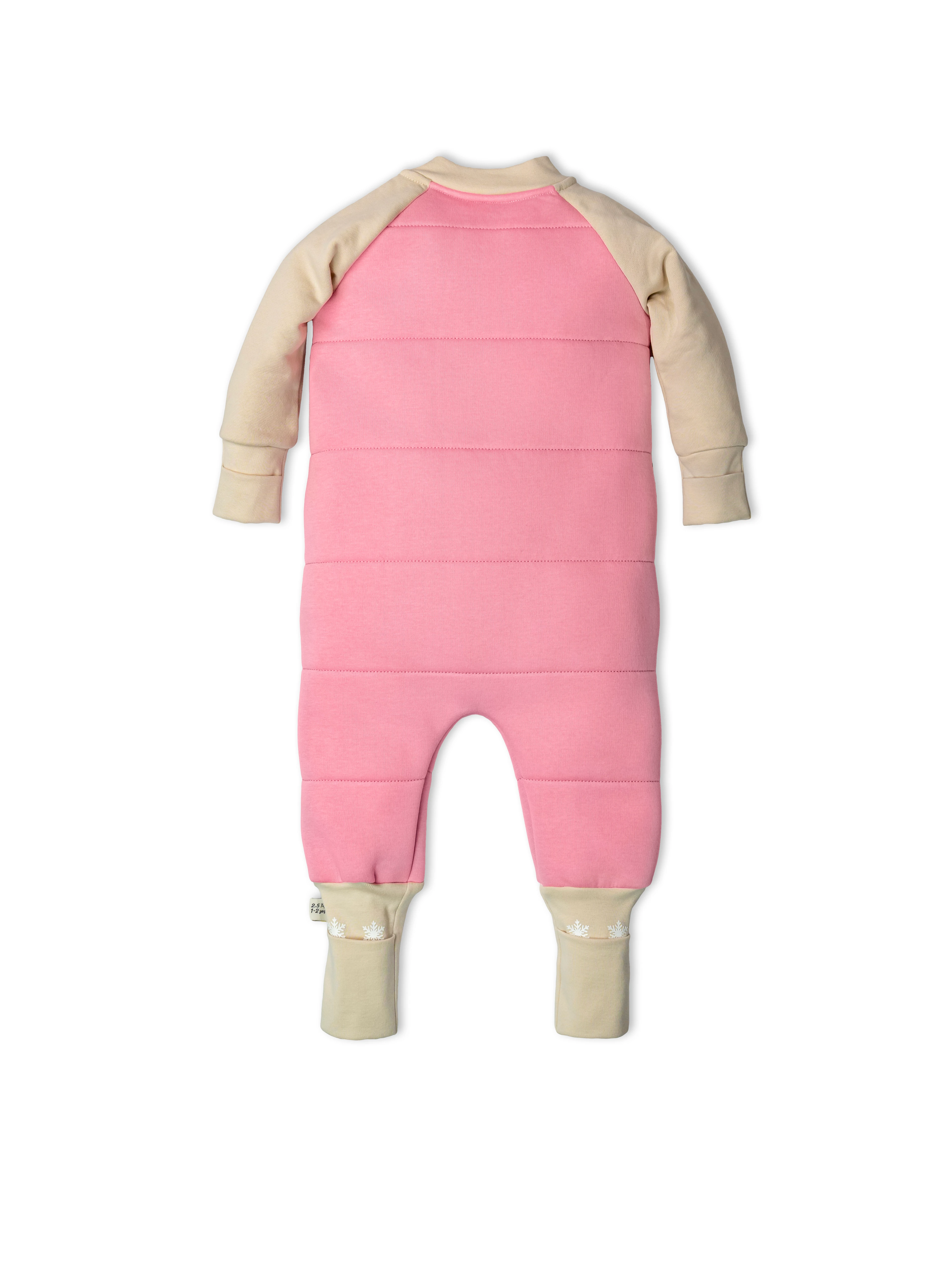 Toz Pembe 2.5 Tog %100 Pamuk Uyku Tulumu