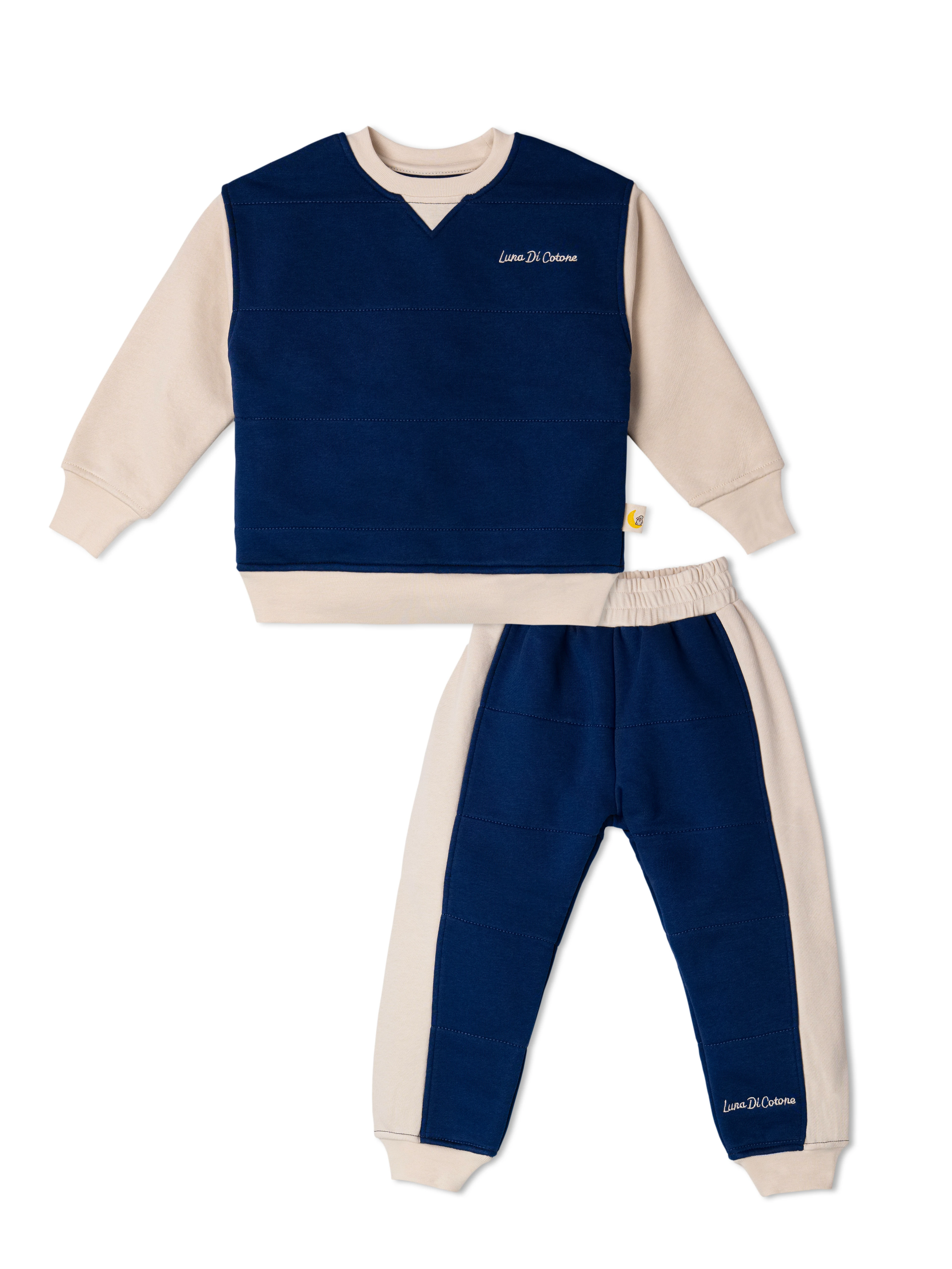 Lacivert 2.0 Tog %100 Pamuk Gece&Gündüz İkili Takım