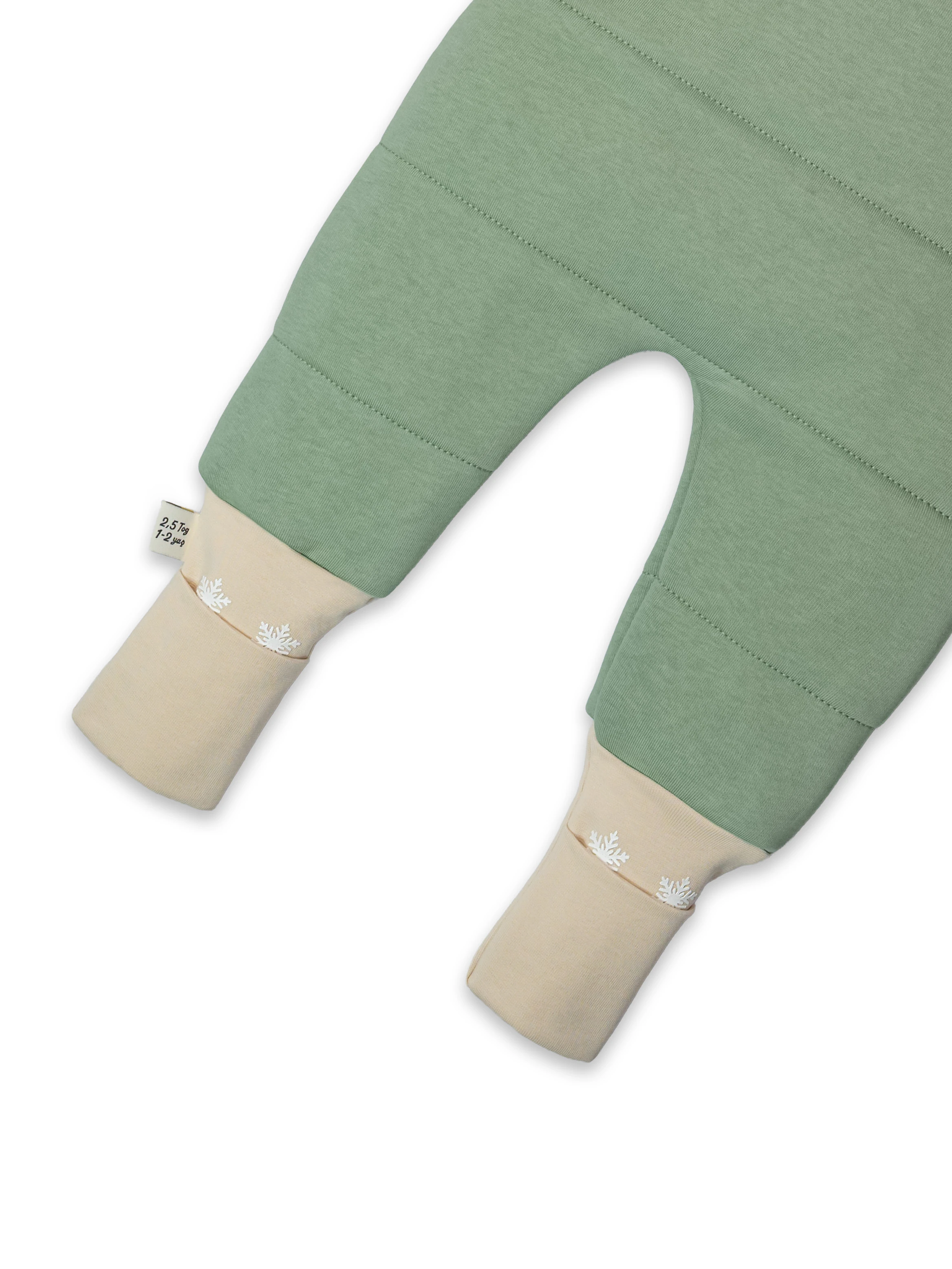 Çağla Yeşili 2.5 Tog %100 Pamuk Uyku Tulumu