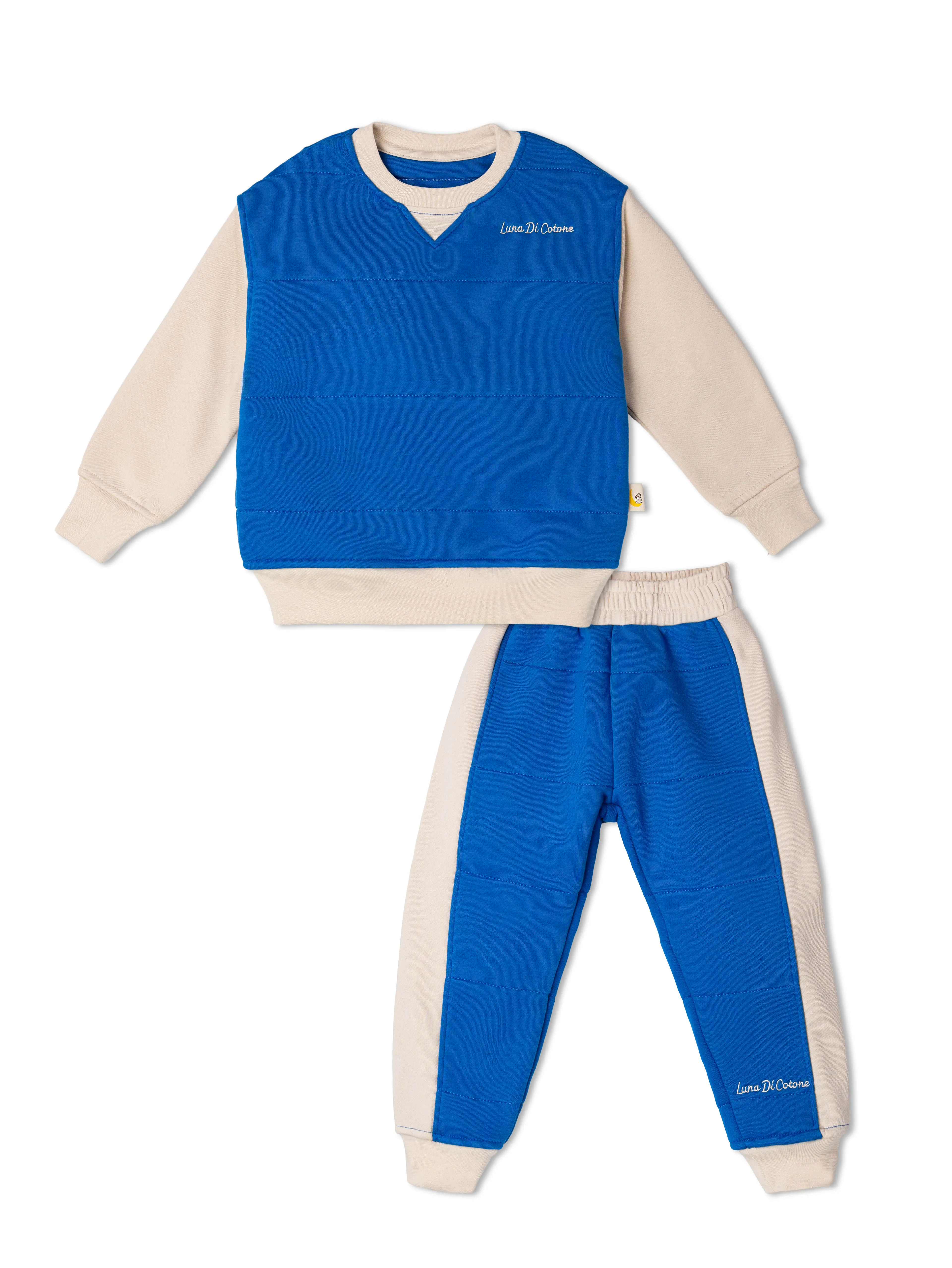 Gök Mavi 2.0 Tog %100 Pamuk Gece&Gündüz İkili Takım