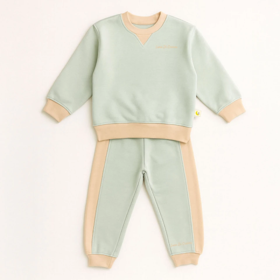 Açık Mint 1.0 Tog %100 Pamuk Gece & Gündüz İkili Takım