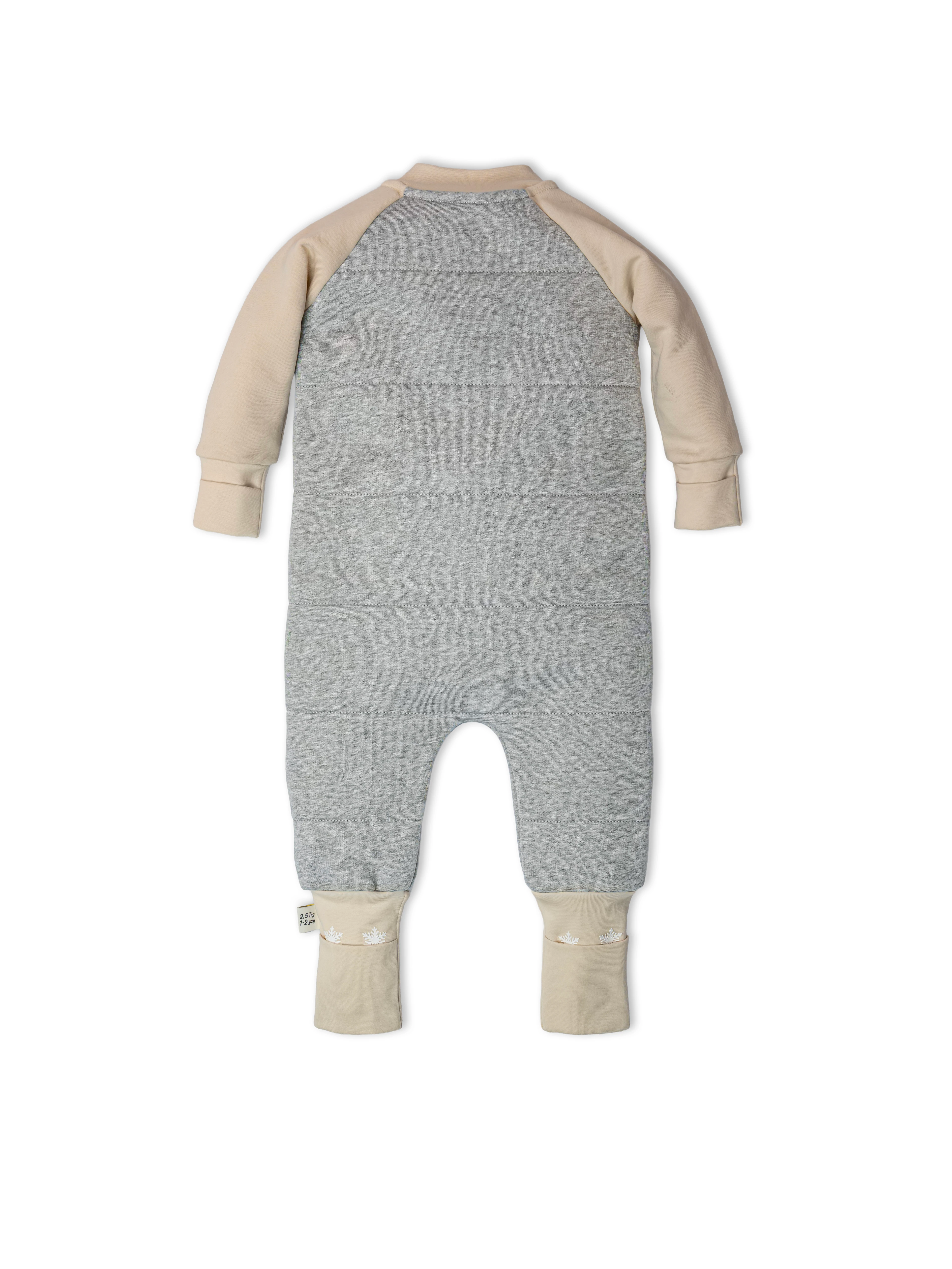 Gri Melanj 2.5 Tog %100 Pamuk Uyku Tulumu