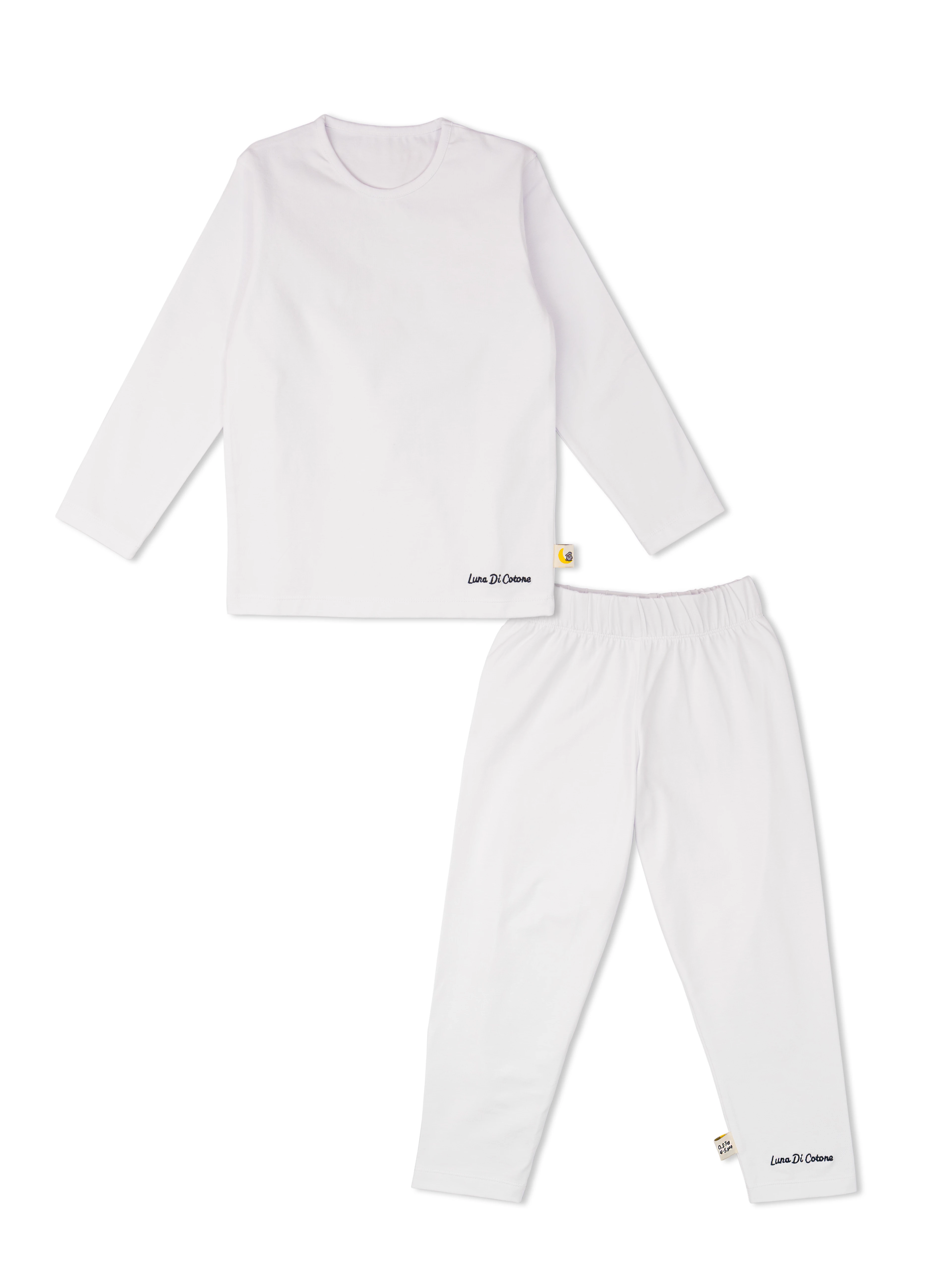 Beyaz 0.2 Tog Organik Pamuk Gece & Gündüz İkili Takım