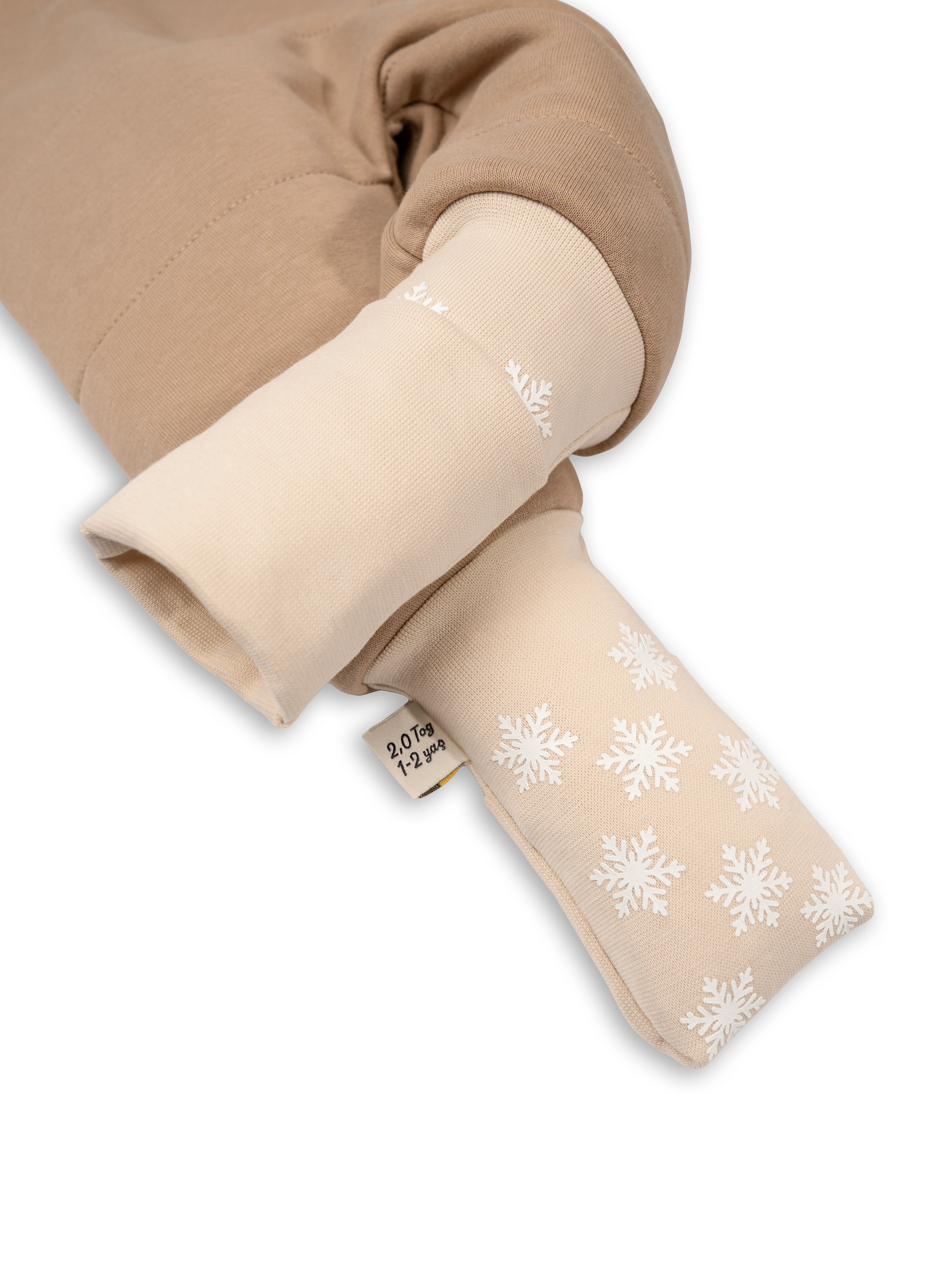 Bej 2.0 Tog %100 Pamuk Uyku Tulumu