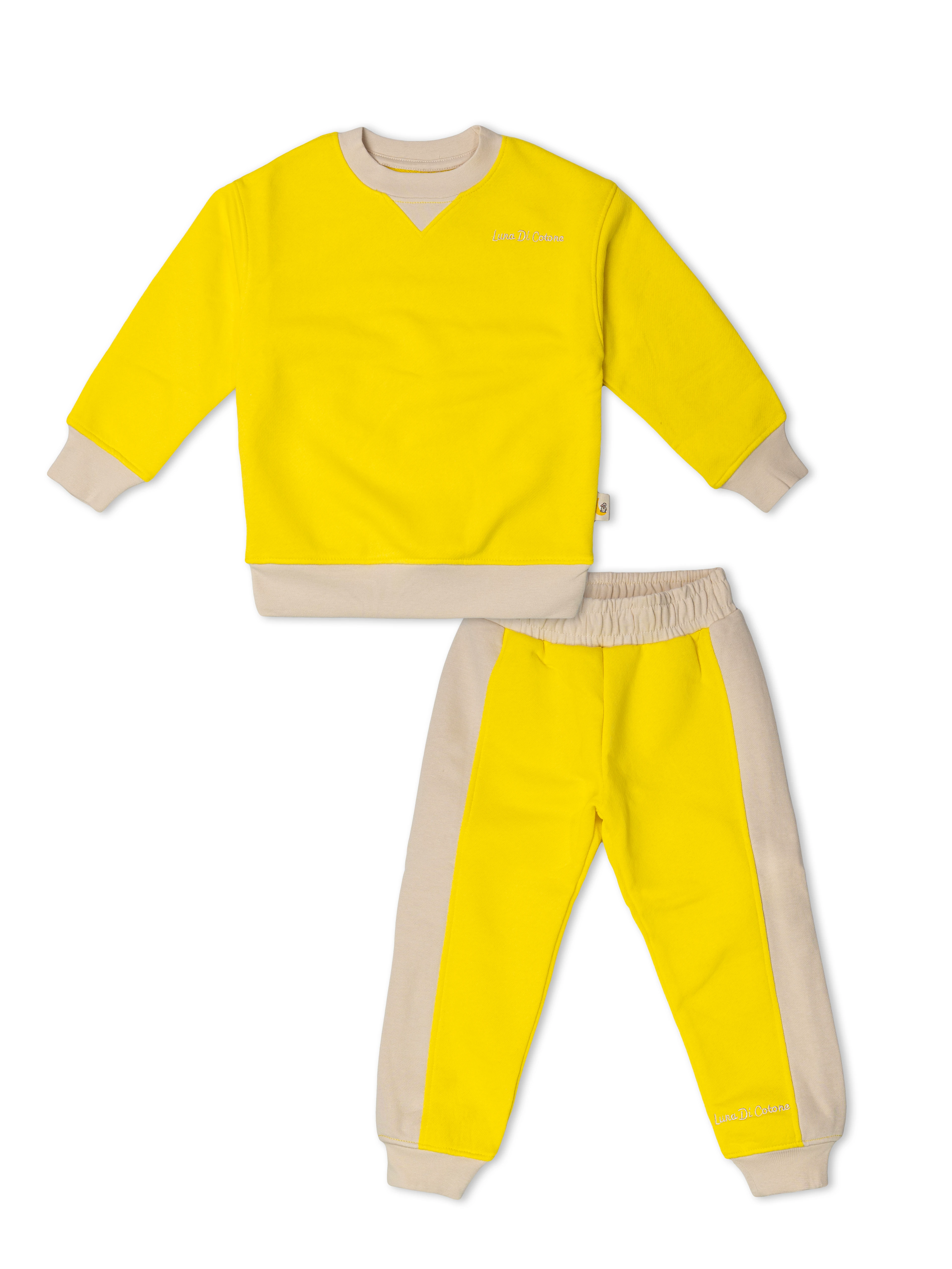 Sarı 1.0 Tog %100 Pamuk Gece&Gündüz İkili Takım