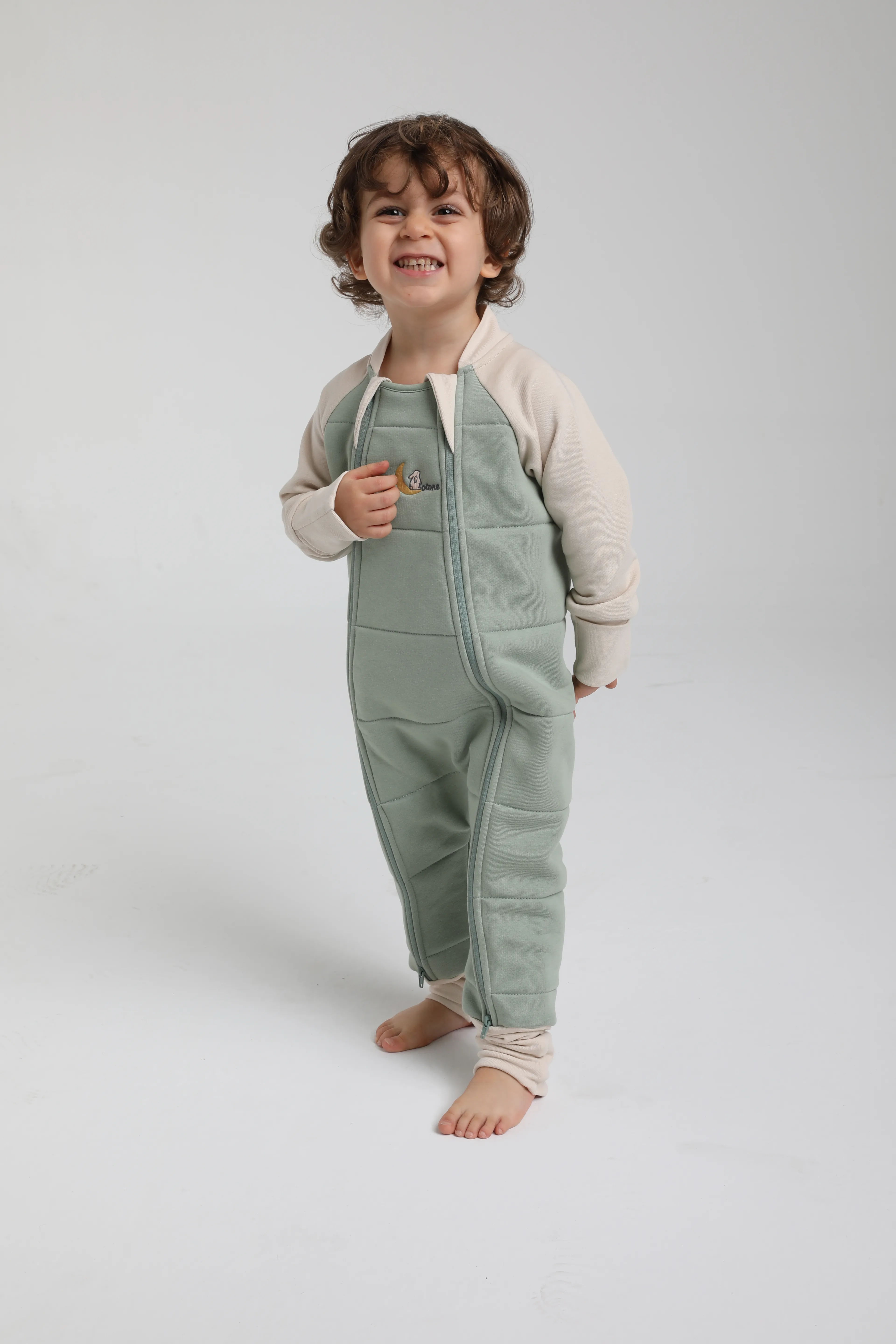 Çağla Yeşili 2.5 Tog %100 Pamuk Uyku Tulumu