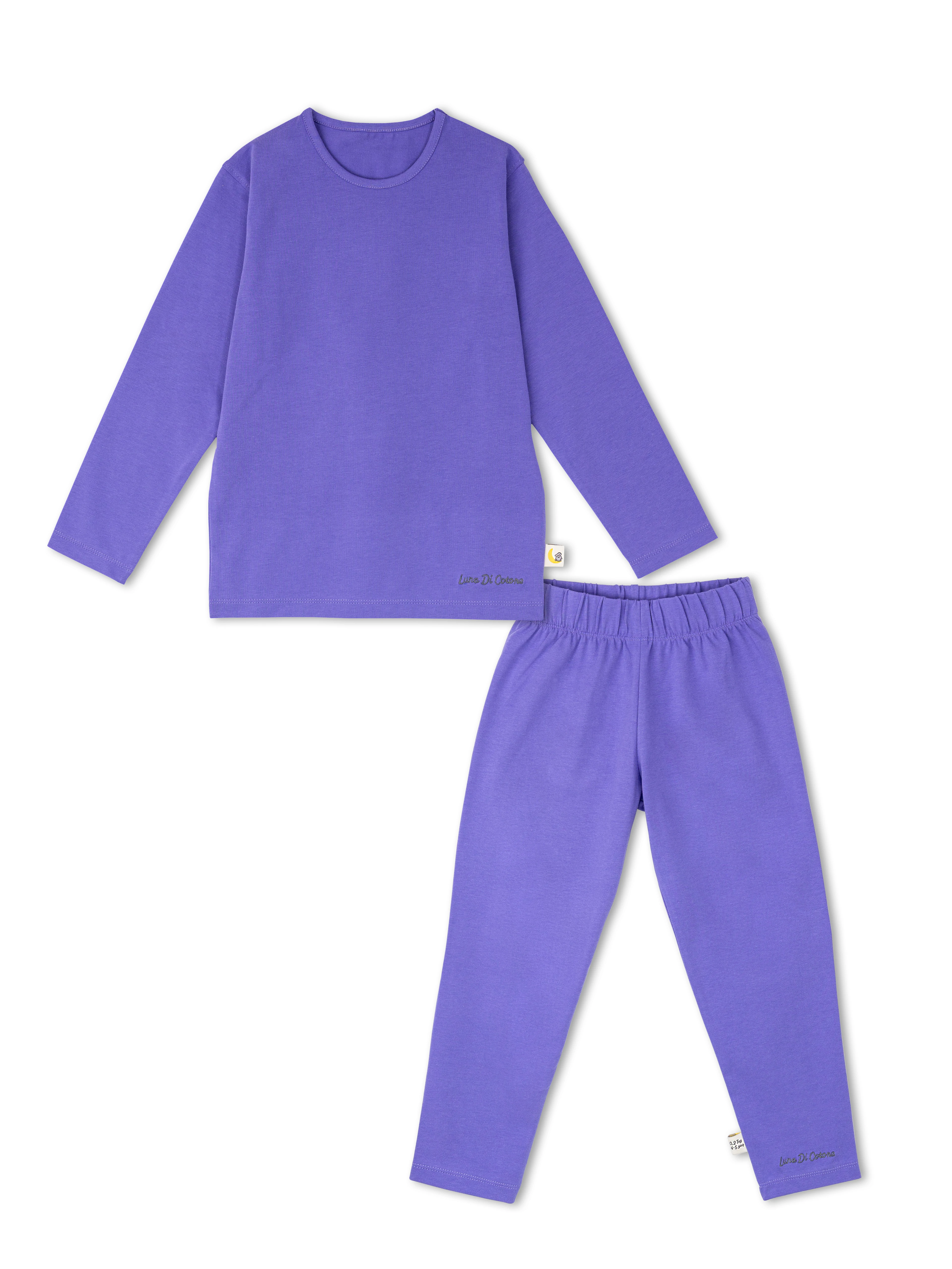 Mavi-Mor 0.2 Tog Organik Pamuk Gece & Gündüz İkili Takım