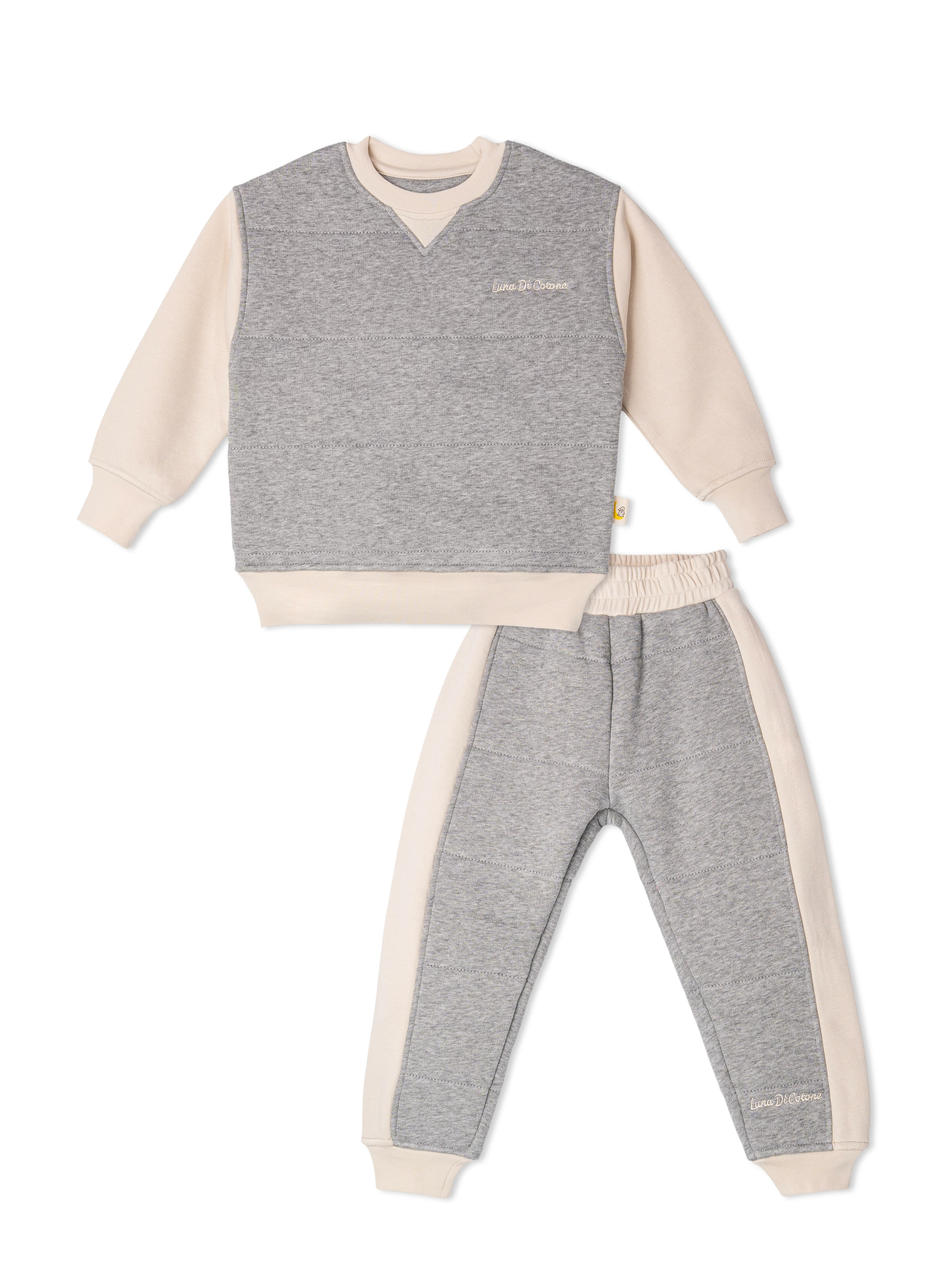 Gri 2.5 Tog %100 Pamuk Gece&Gündüz İkili Takım