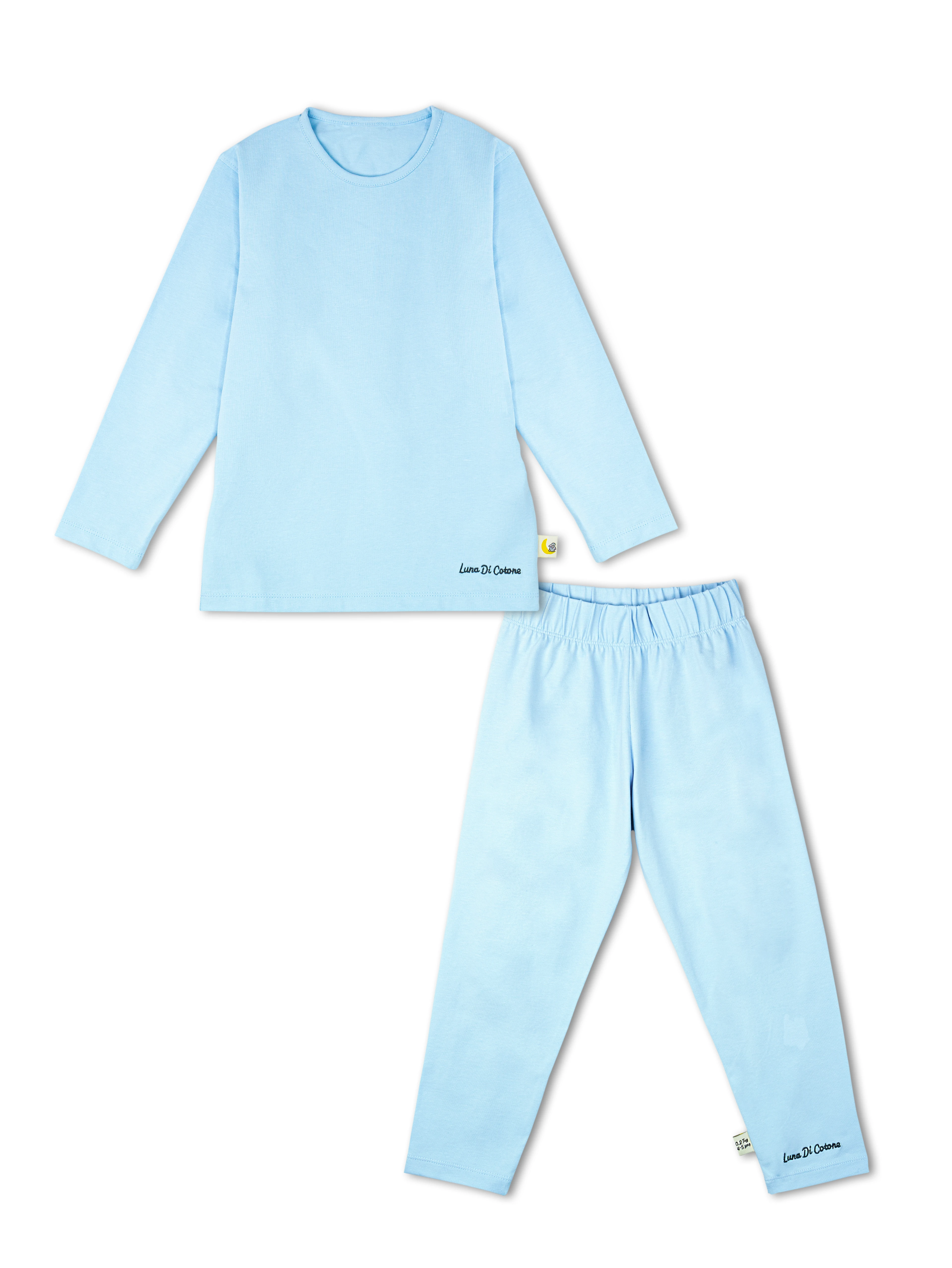 Bebek Mavi 0.2 Tog Organik Pamuk Gece & Gündüz İkili Takım