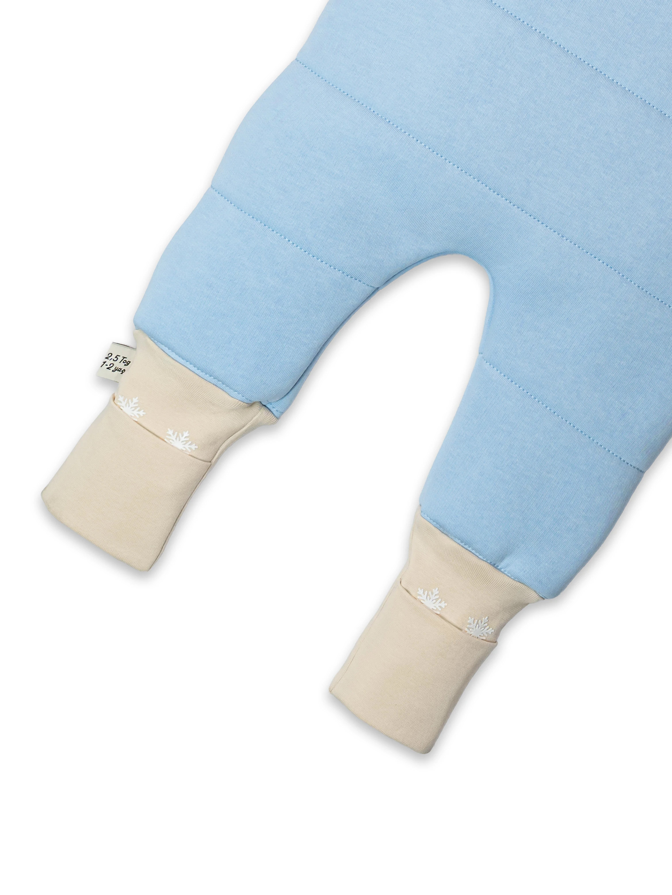 Bulut Mavi 2.5 Tog %100 Pamuk Uyku Tulumu