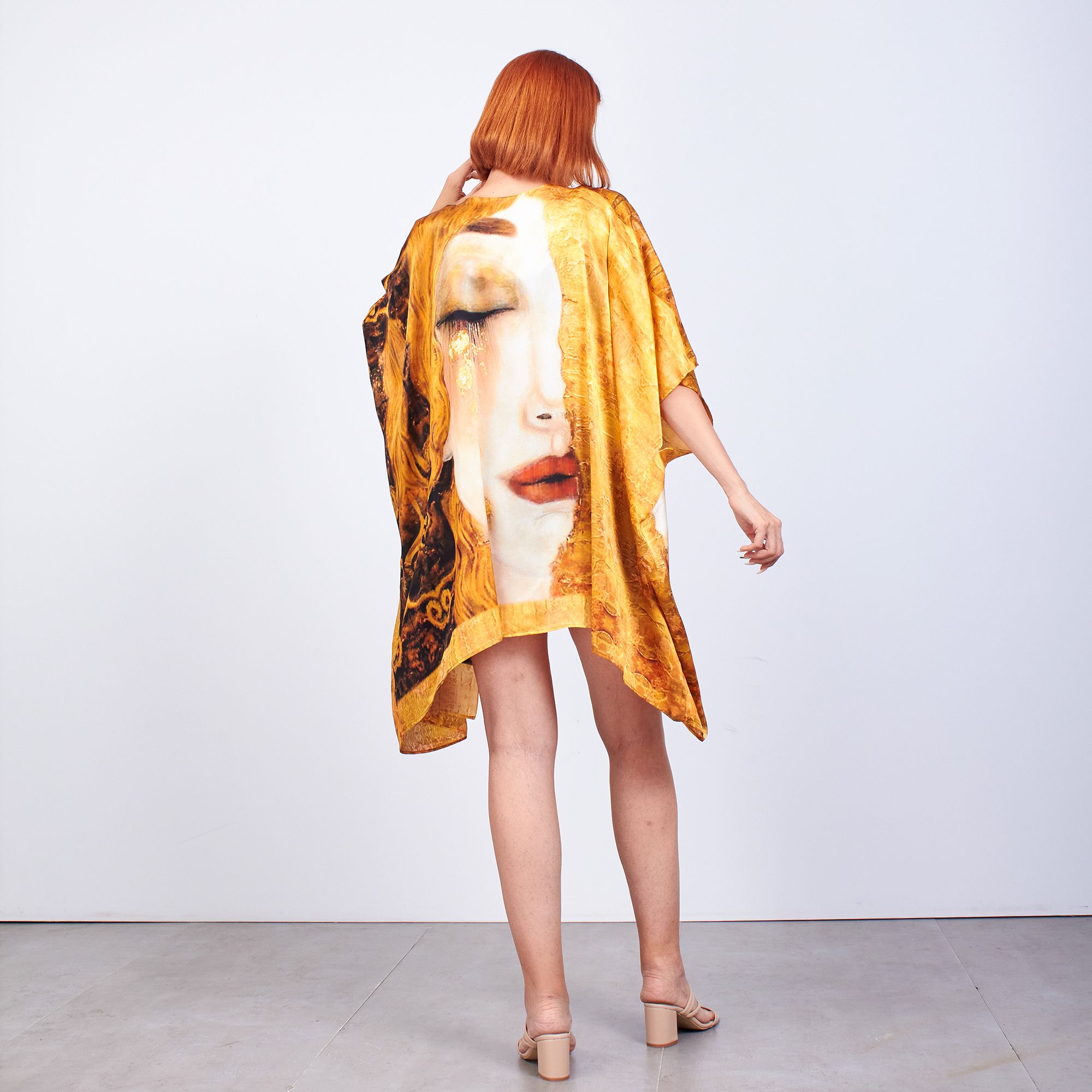 %100 Silk Kimono Pareo | Freya's Tears | Nomads Felt