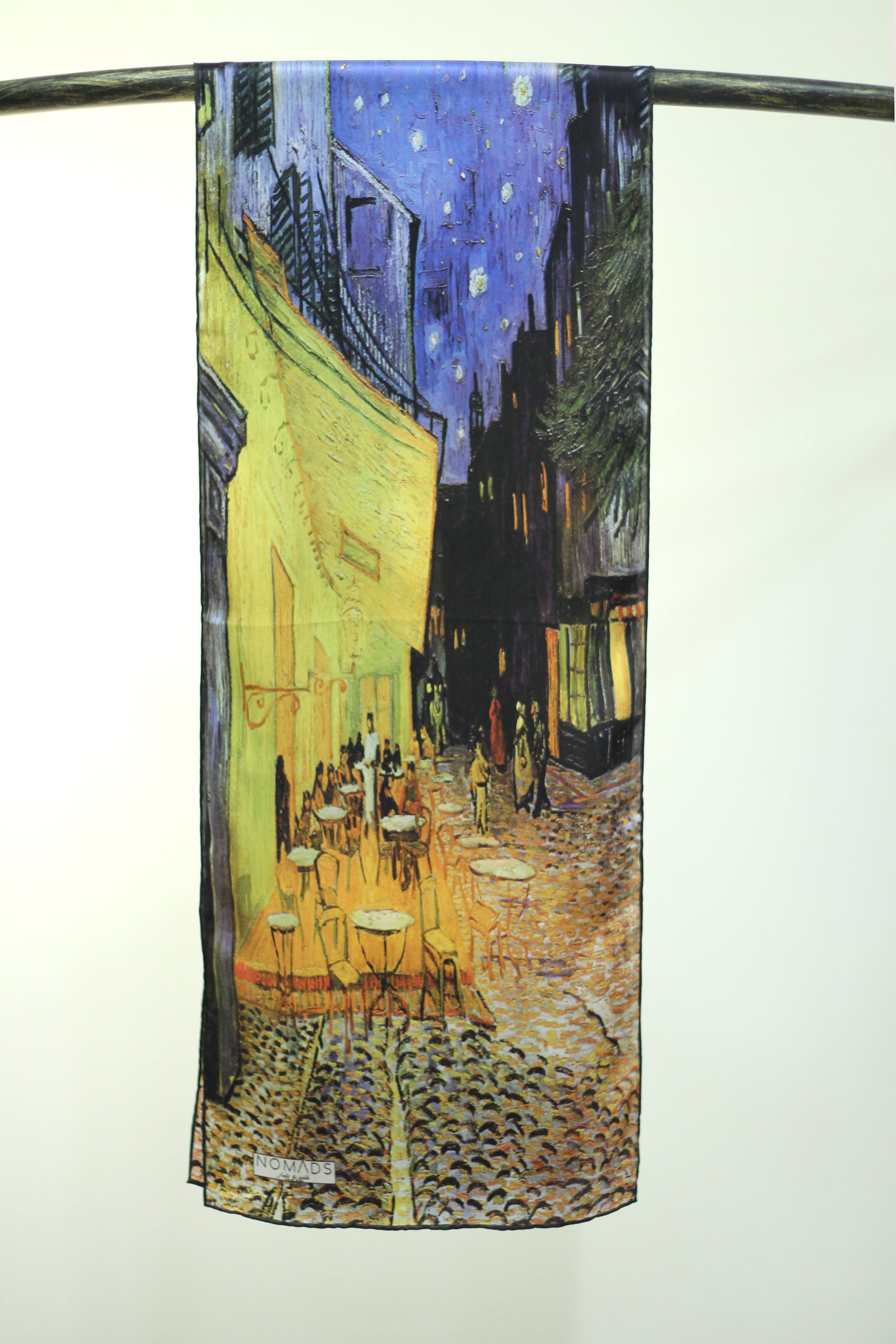 32x160 Van Gogh Cafe Terrace İpek Fular
