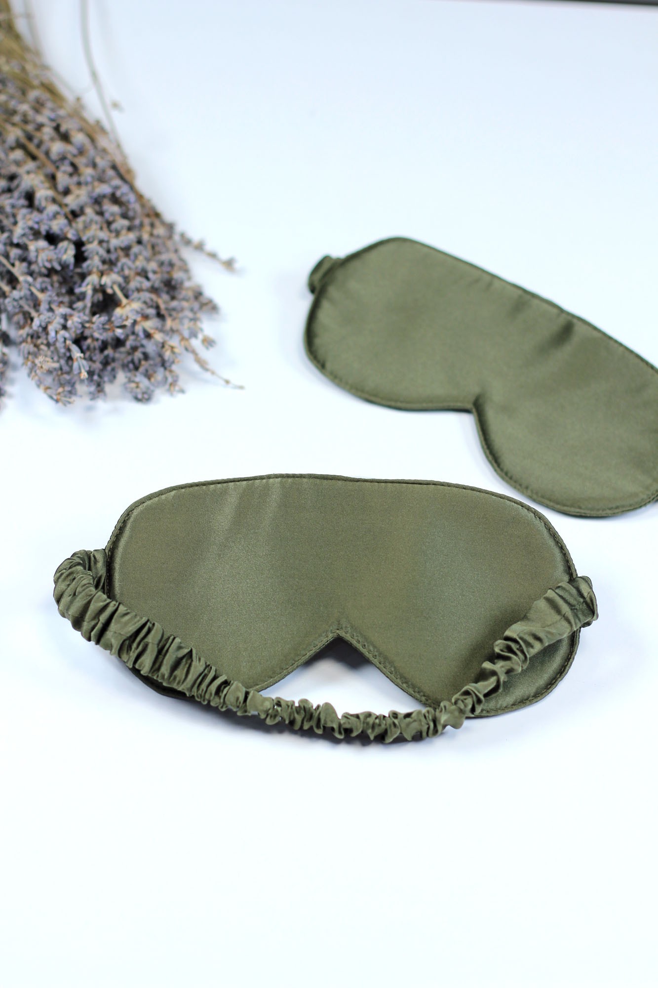 100% Silk Sleeping Mask Sleep Eye Patch | Khaki | Nomads Felt