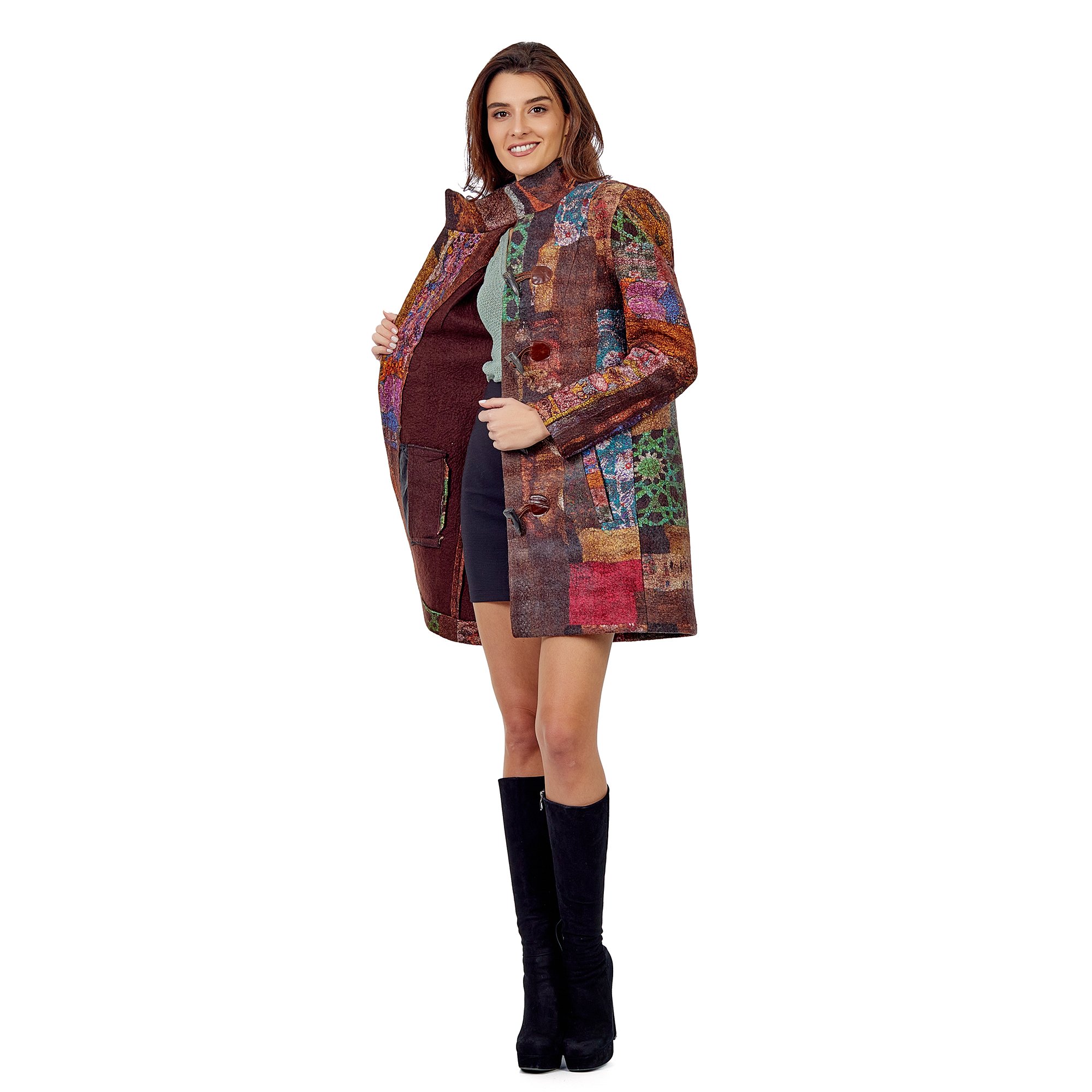 Haute Couture Silk Wool Coat | No 21