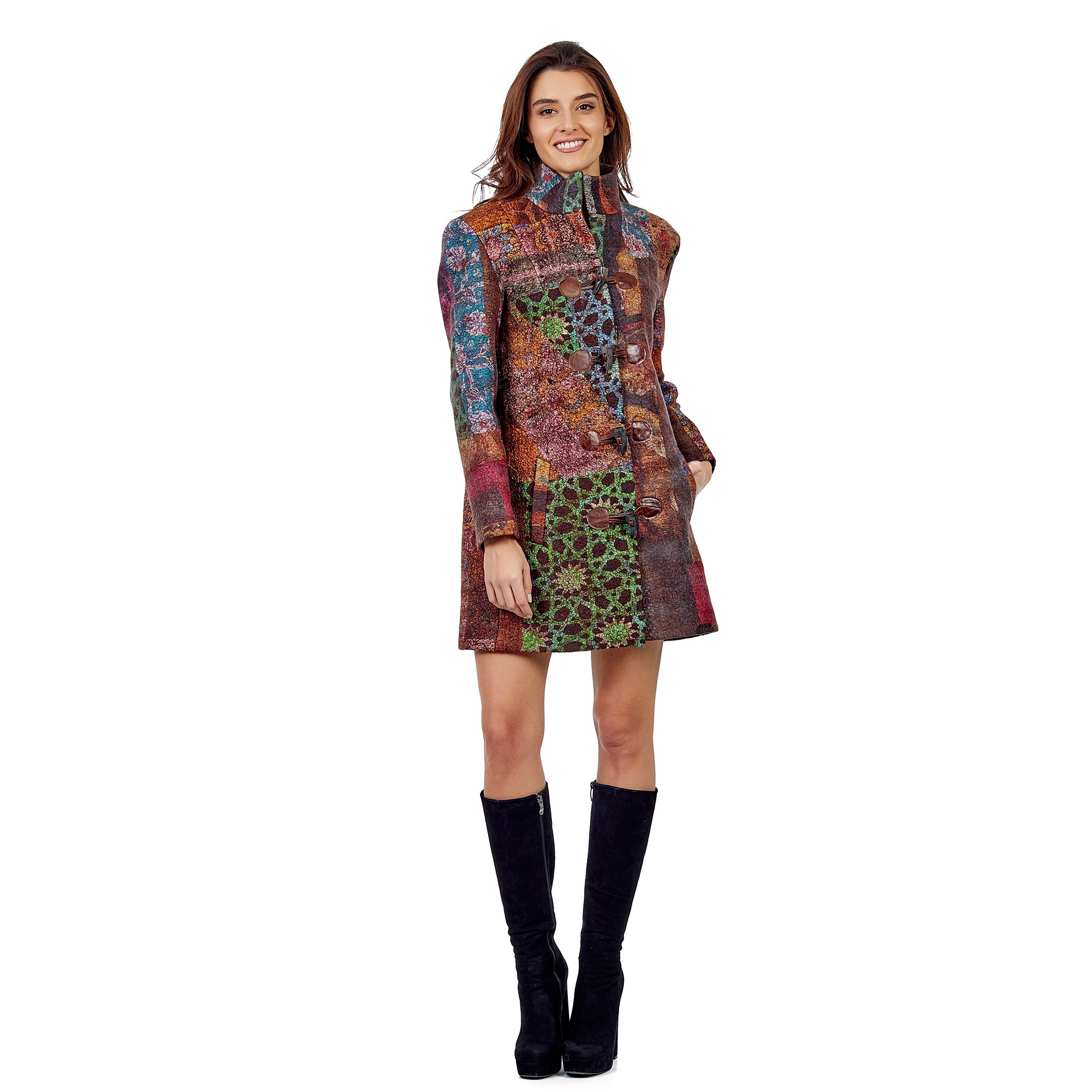 Haute Couture Silk Wool Coat | No 21