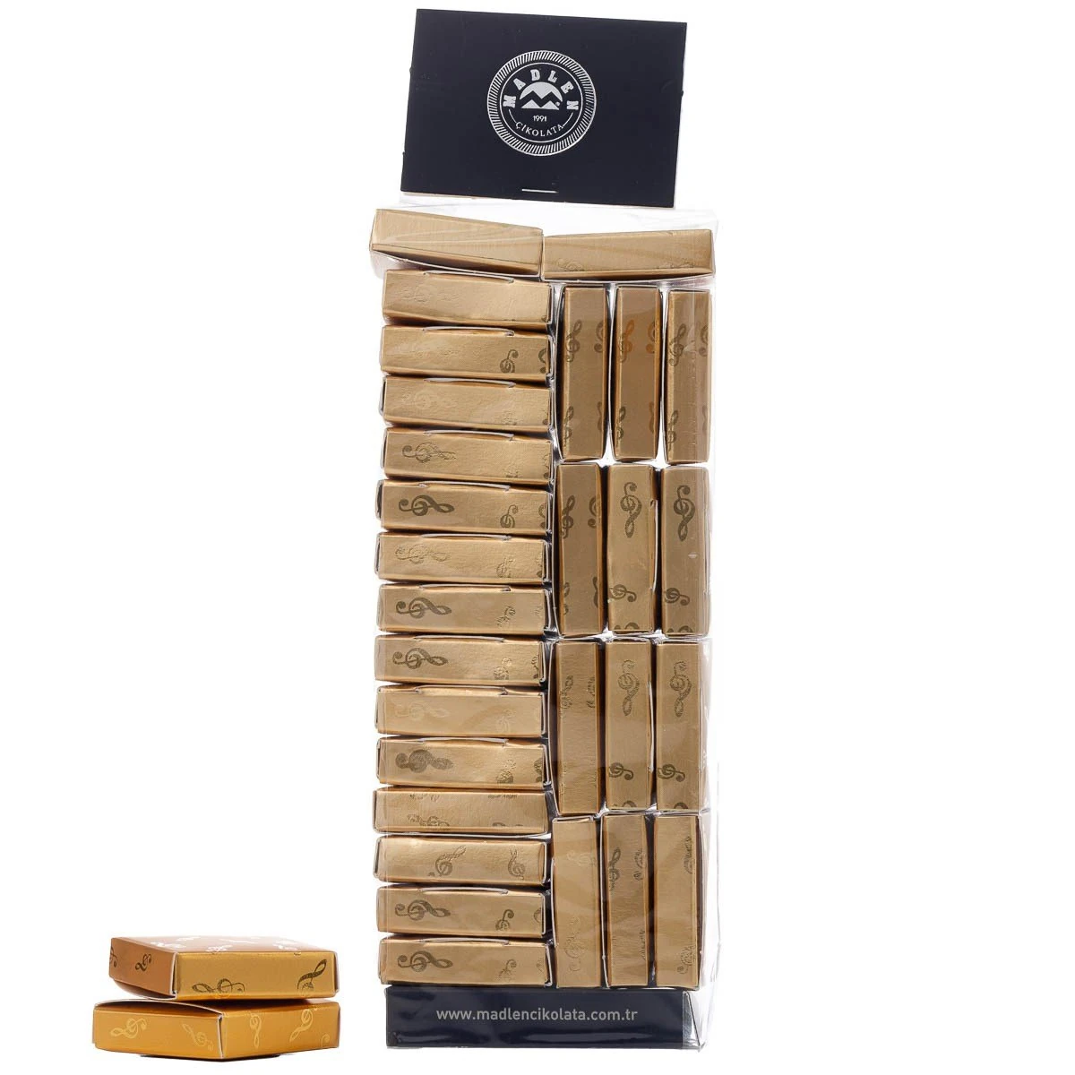 Madlen Altın Fıstıklı Nota Çikolata 500 gr