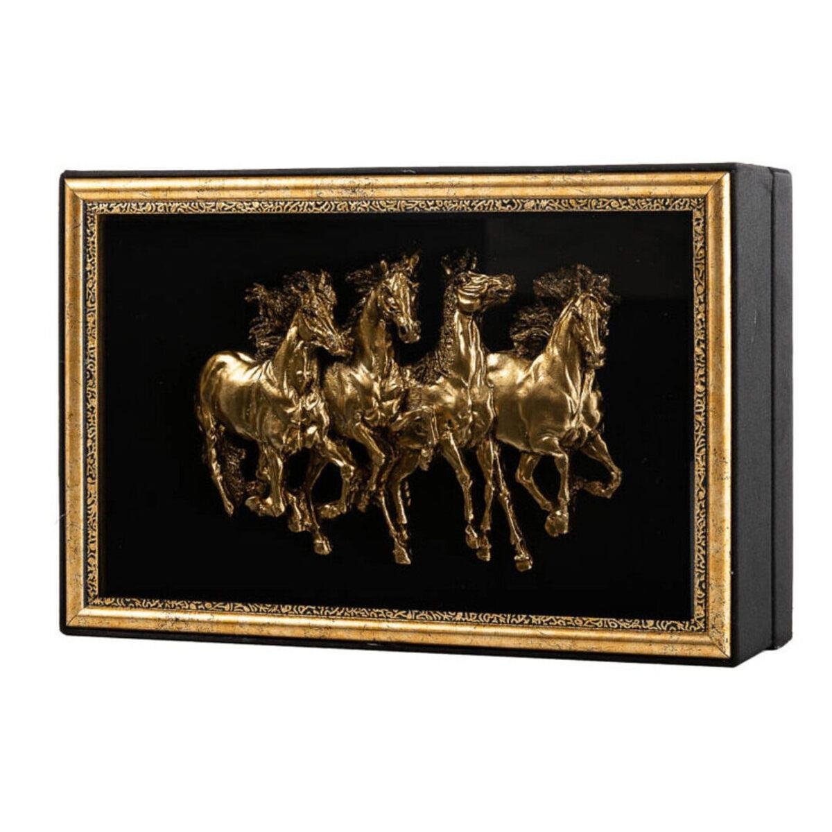 Altın At Hediyelik Cam Kutu Çikolata